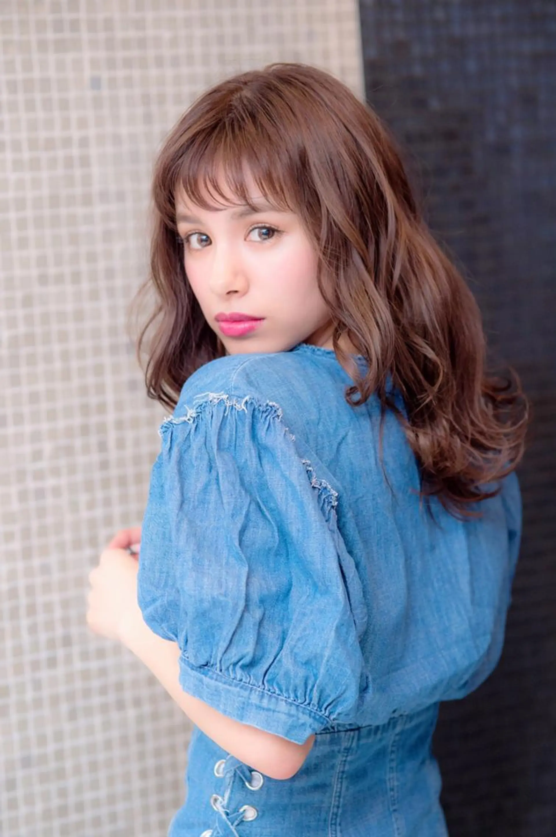 セミロング キッズ メンズ ヘアアレンジ パーマ マツエク・マツパ ネイル カラー カット ヘアカラー Lauburu渋谷 officialのヘアスタイル