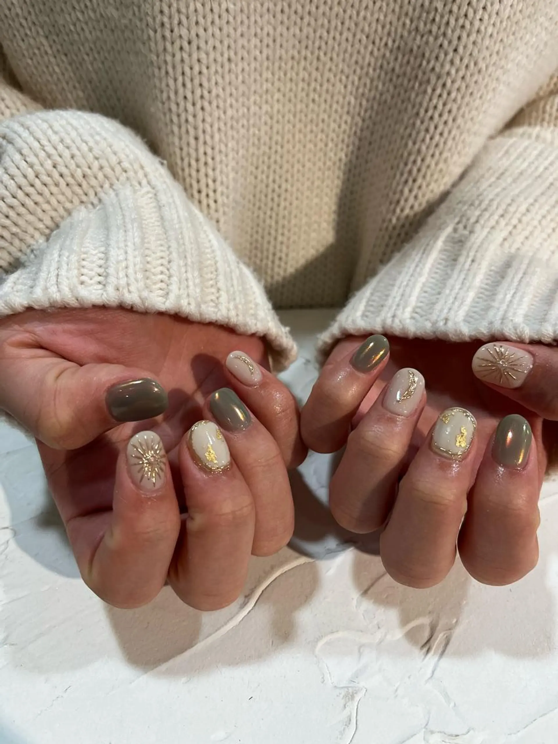 ネイル 小川 奈々花のネイルデザイン