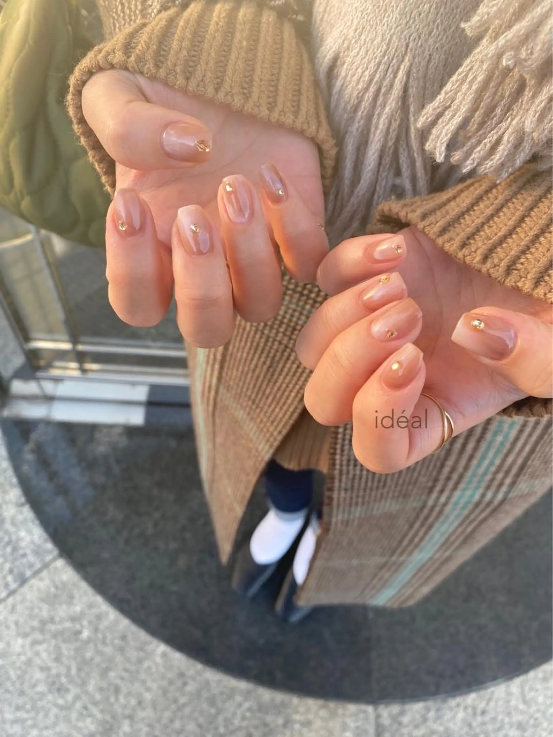 ネイル 氷ネイル・うるうるネイル ide. Mikiのネイルデザイン