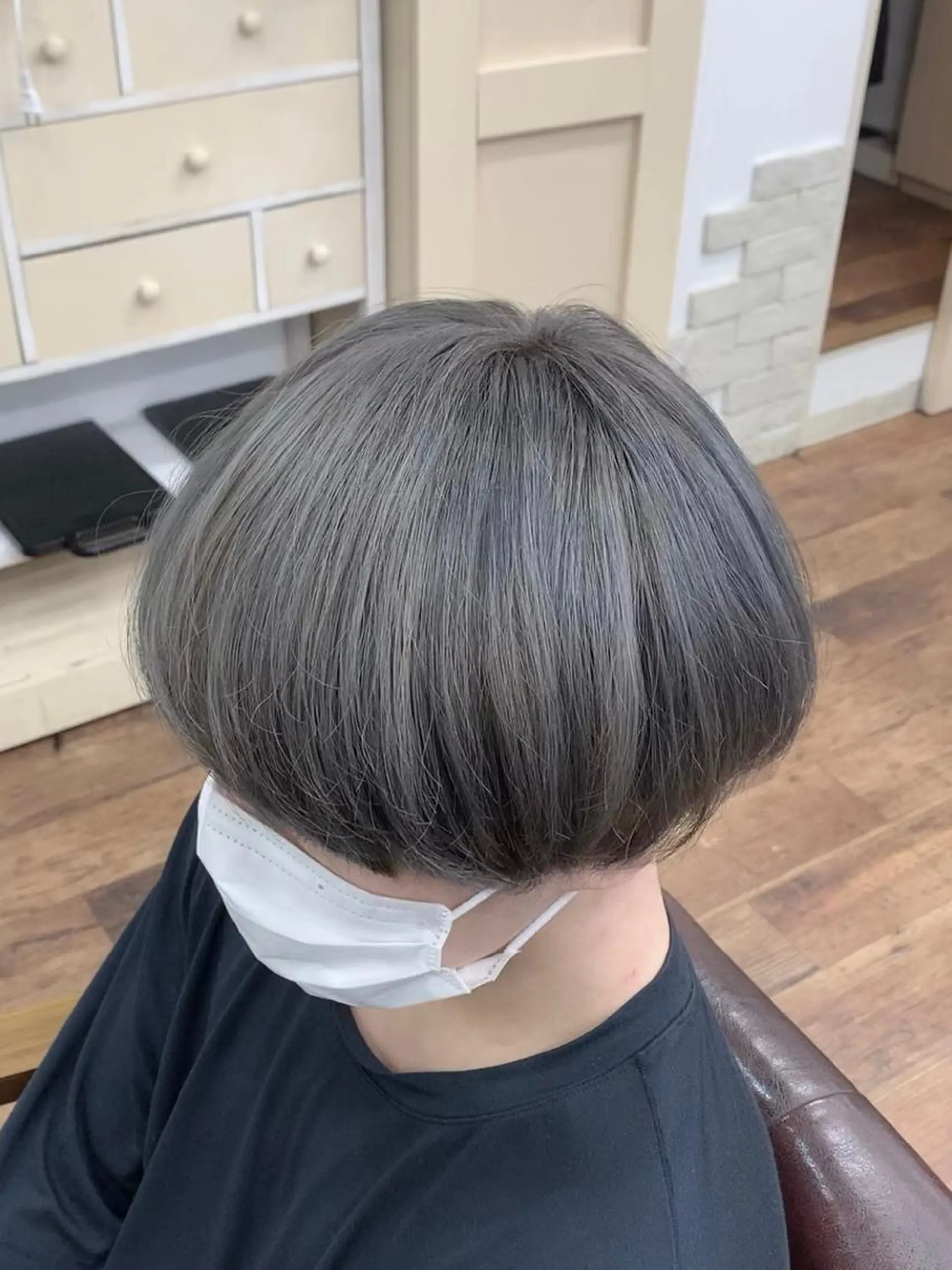 ショート カラー クセを最大限に活かす メンズパーマ奈良大祐のヘアスタイル