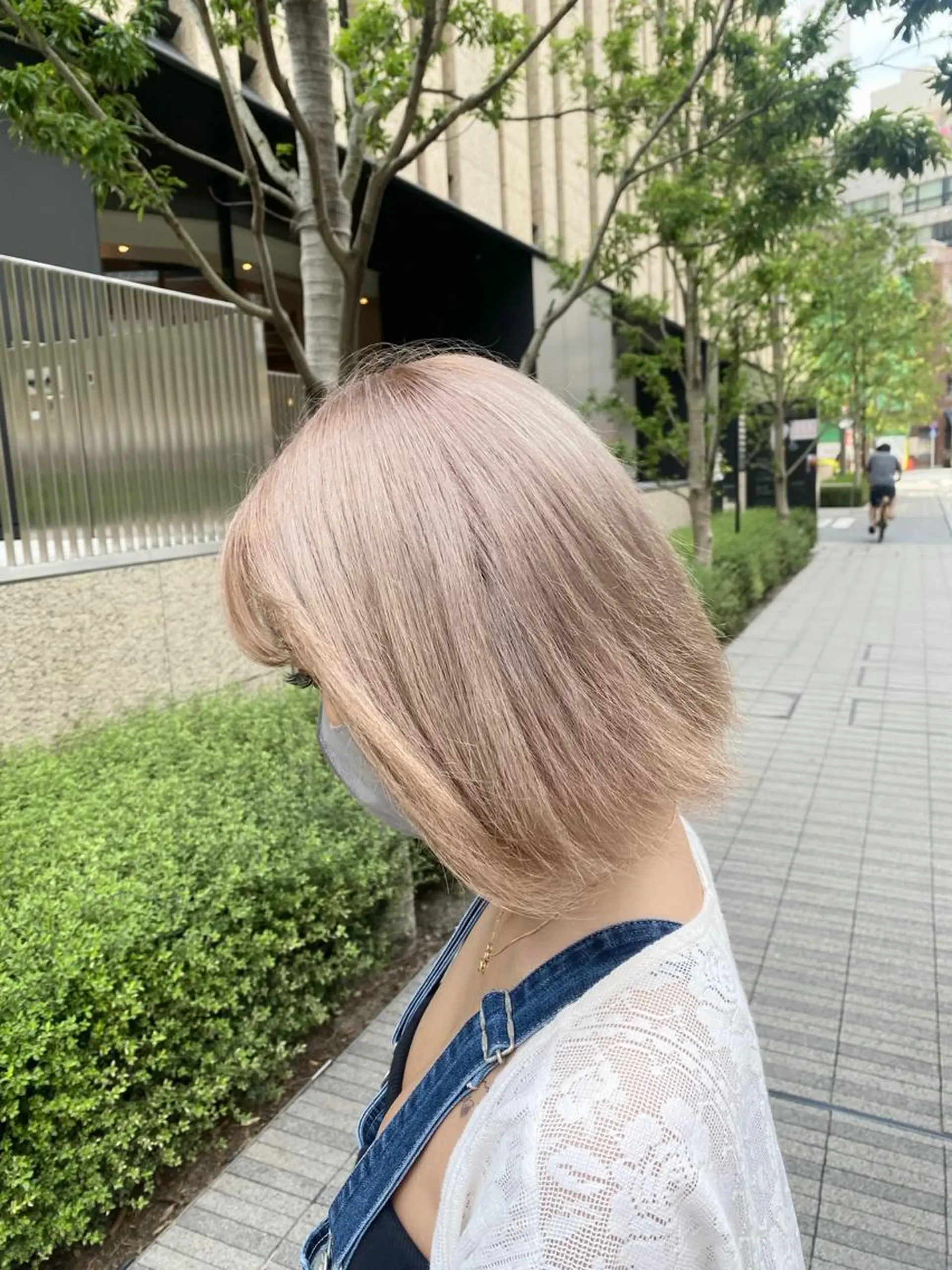 ショート カラー ハイトーン特化サロン 🍑momo🍑のヘアスタイル