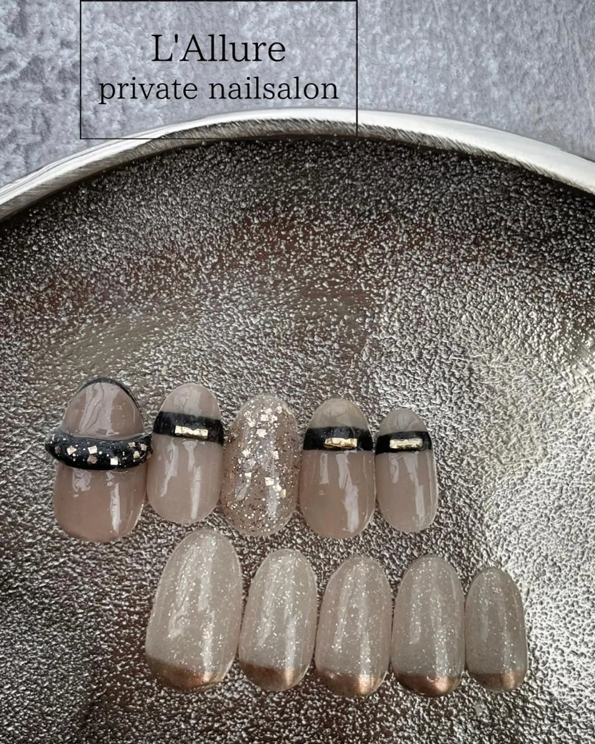 ロング ハンドネイル nailsalon -L'Allure-のネイルデザイン