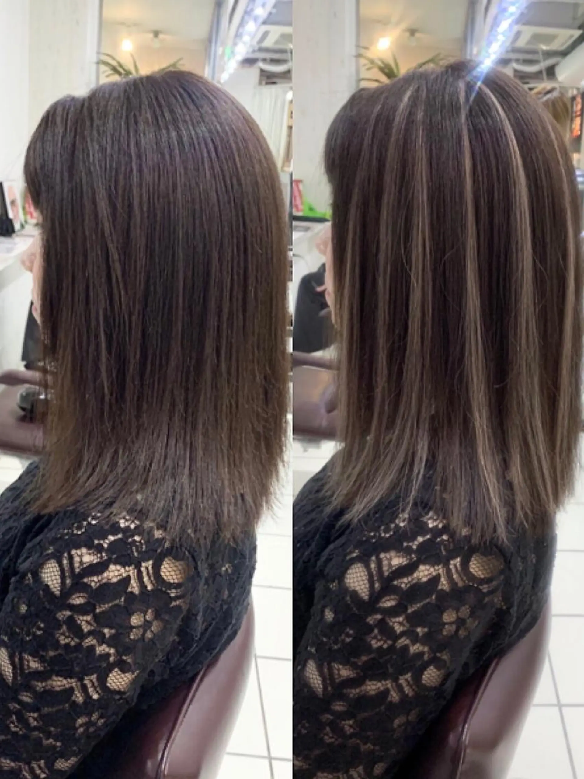 ロング カラー ヘアアレンジ レミーエクステ大阪 Device梅田のヘアスタイル