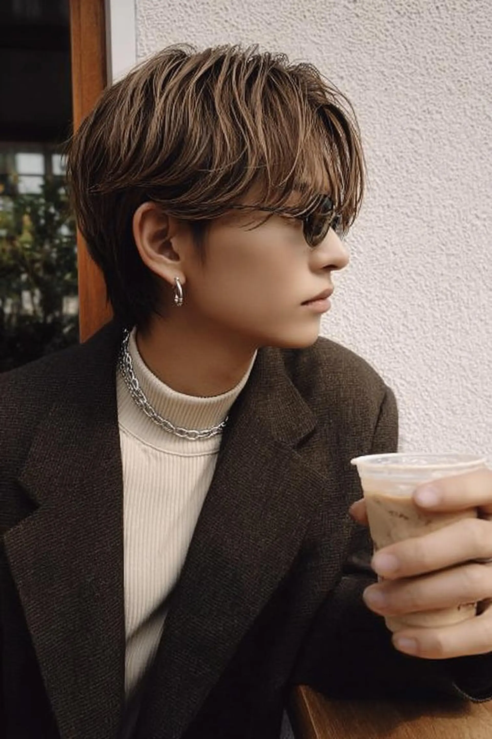 ミディアム カラー メンズ Luana 【公式】 / メンズのヘアスタイル