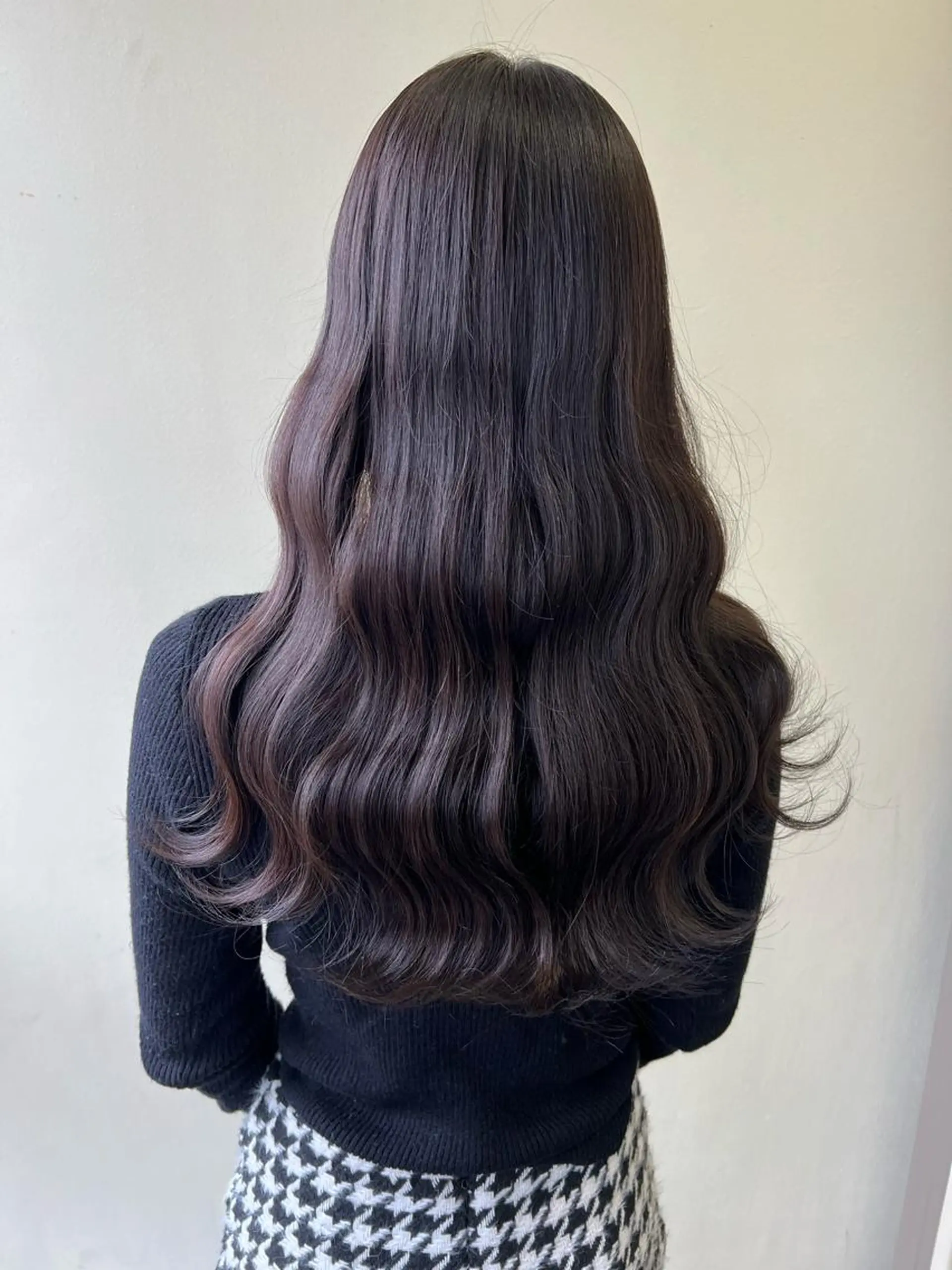 ロング カット ヘアカラー 韓国ヘア🇰🇷 SAYAのヘアスタイル