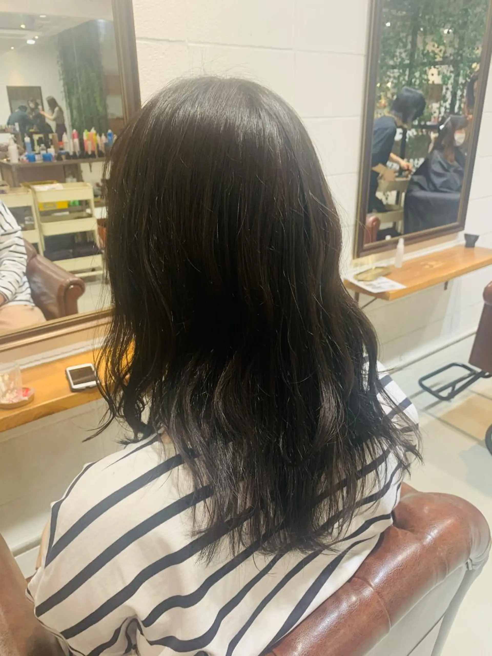 セミロング ショート🌼パーマ 本間正子のヘアスタイル