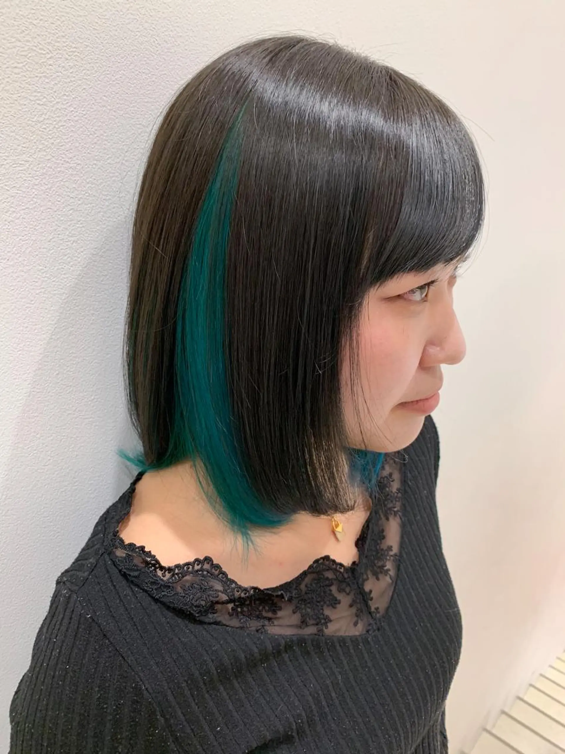 セミロング カラー カット ヘアカラー トリートメント 🍀ケアブリーチ カラー🍀坂井のヘアスタイル