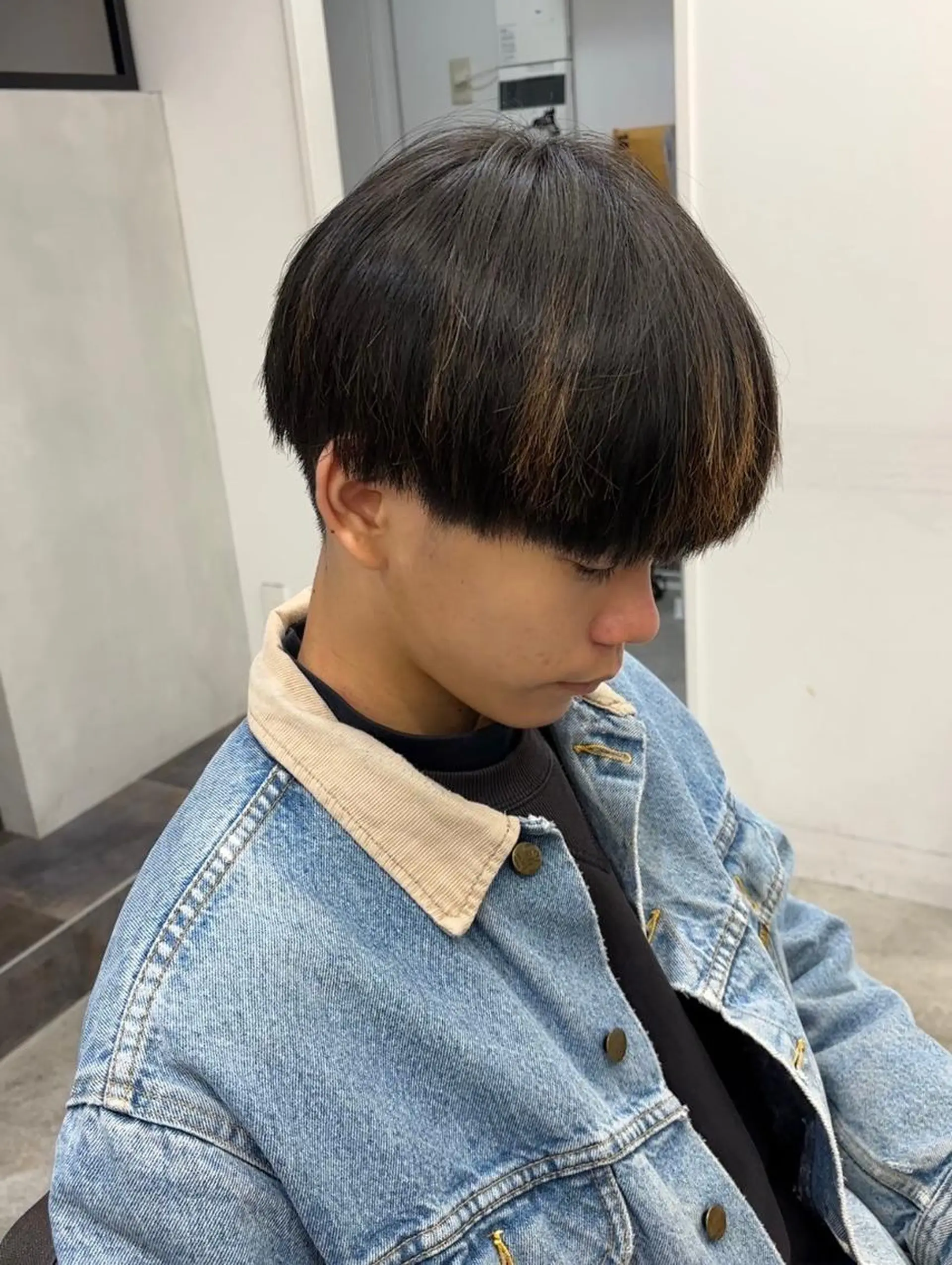 ショート 絶対可愛い暖色カラー 🌷うる艶✨山下七海のヘアスタイル