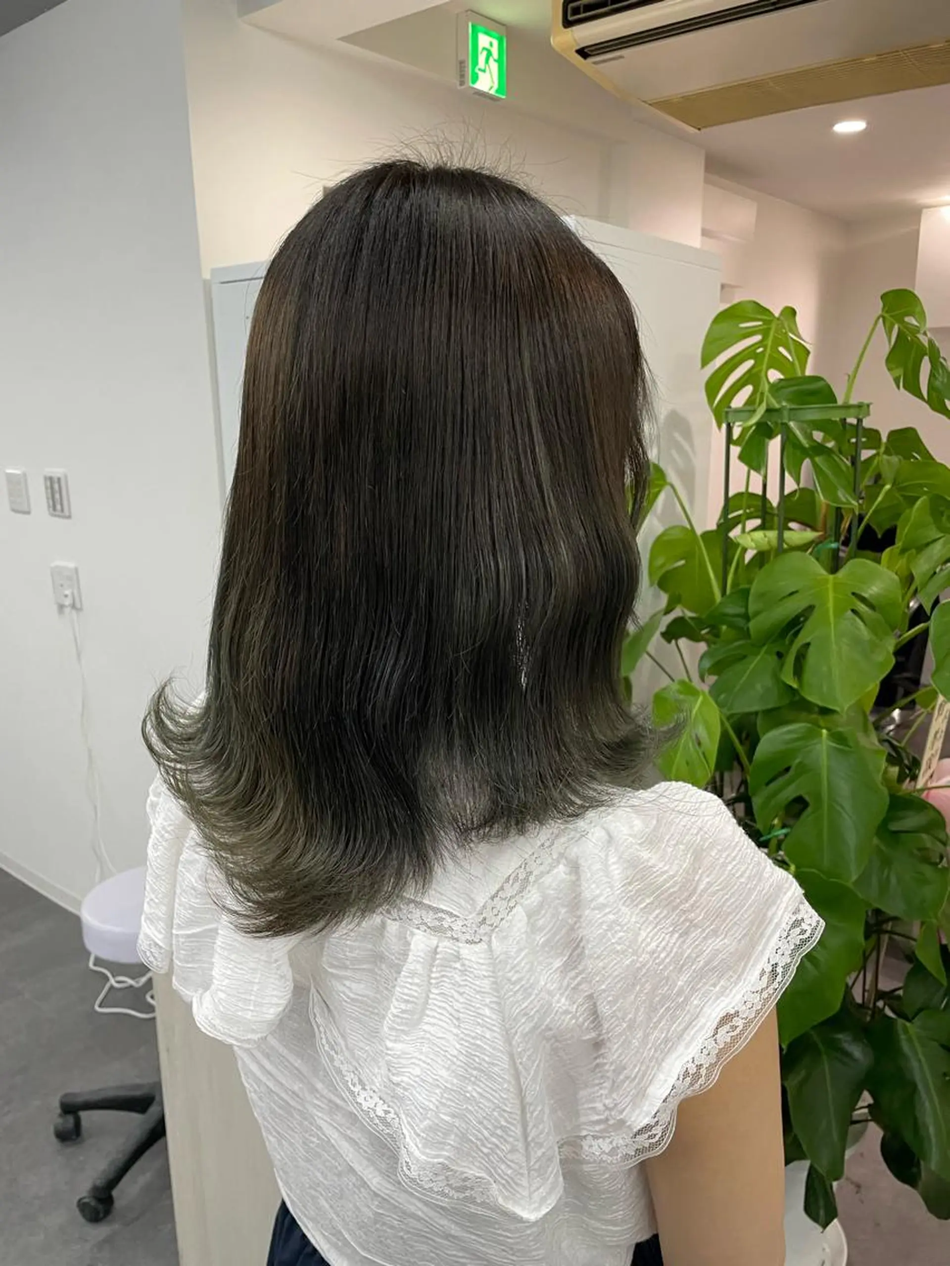 セミロング ヘアカラー soyon心斎橋所属・♡透明感/艶カラー/ M a I ♡のヘアスタイル