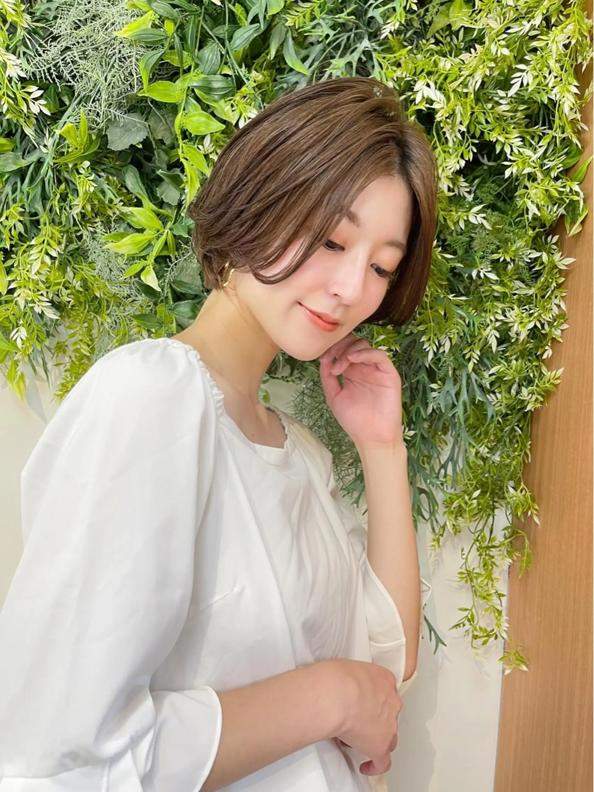 ショート カット ヘアカラー トリートメント 錦糸町カットの匠 AKIRA店長のヘアスタイル