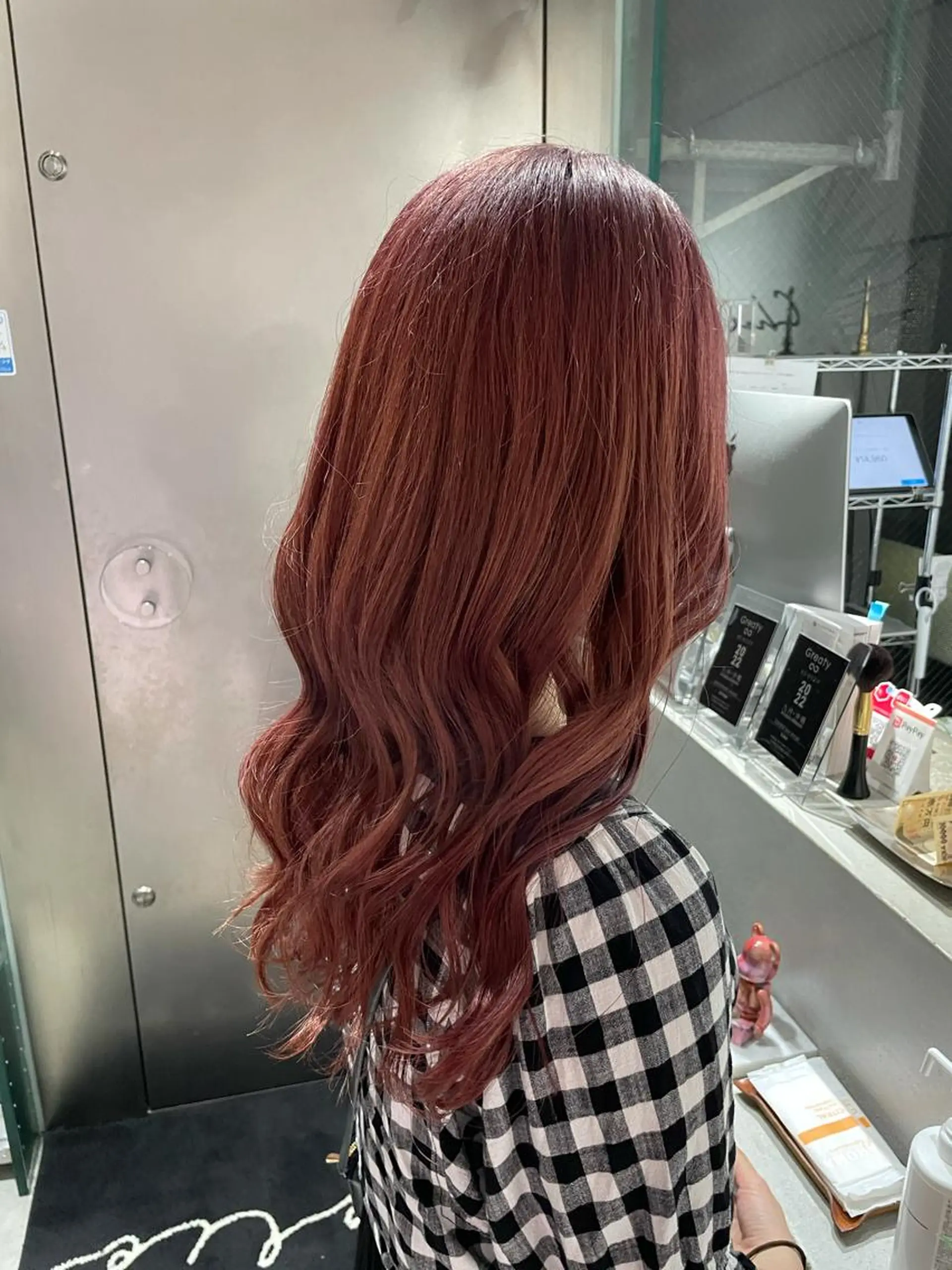 ロング オノ テンタのヘアスタイル