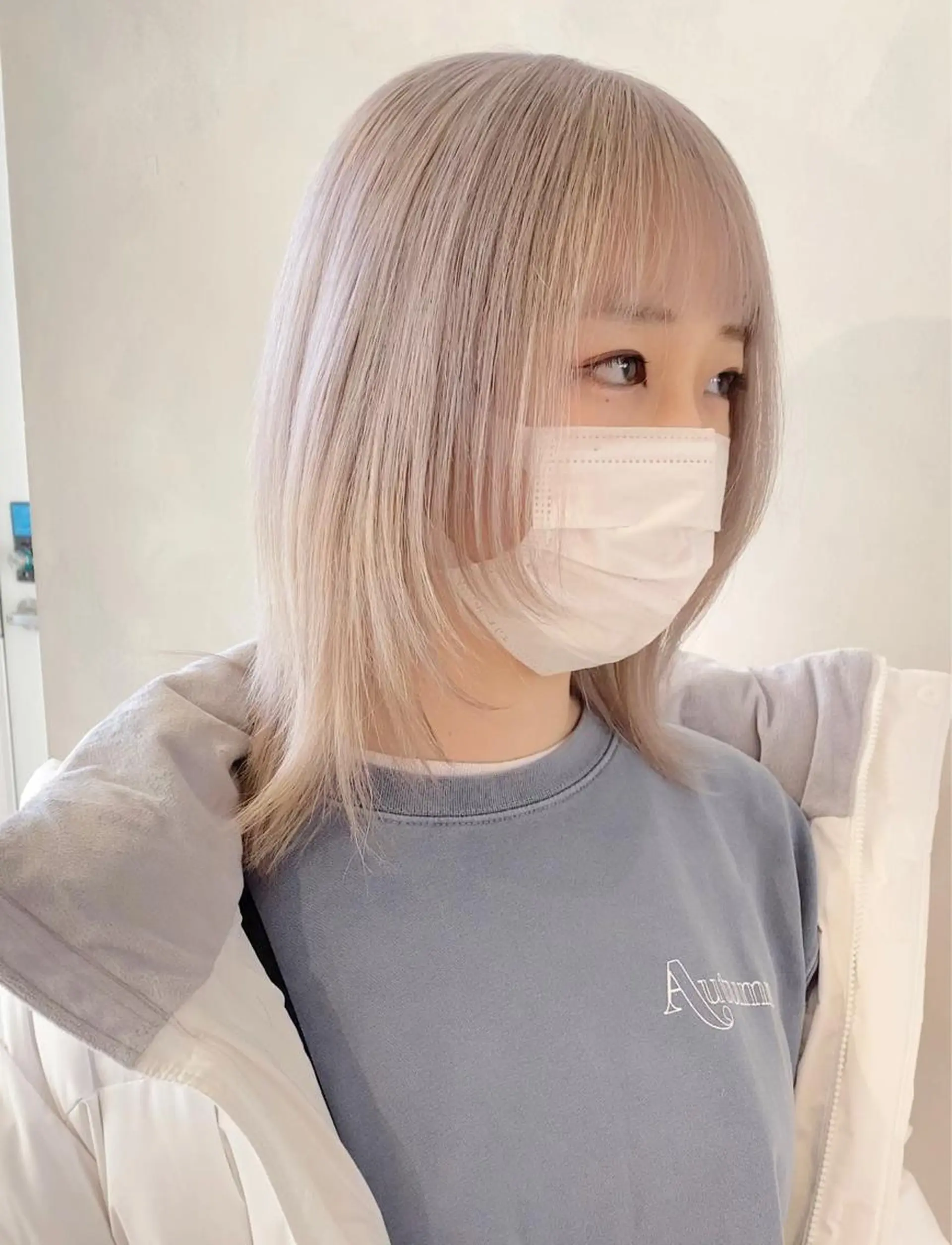 ミディアム カラー ヘアカラー トリートメント カラー系/カット特化 🟠オオタキマサシのヘアスタイル
