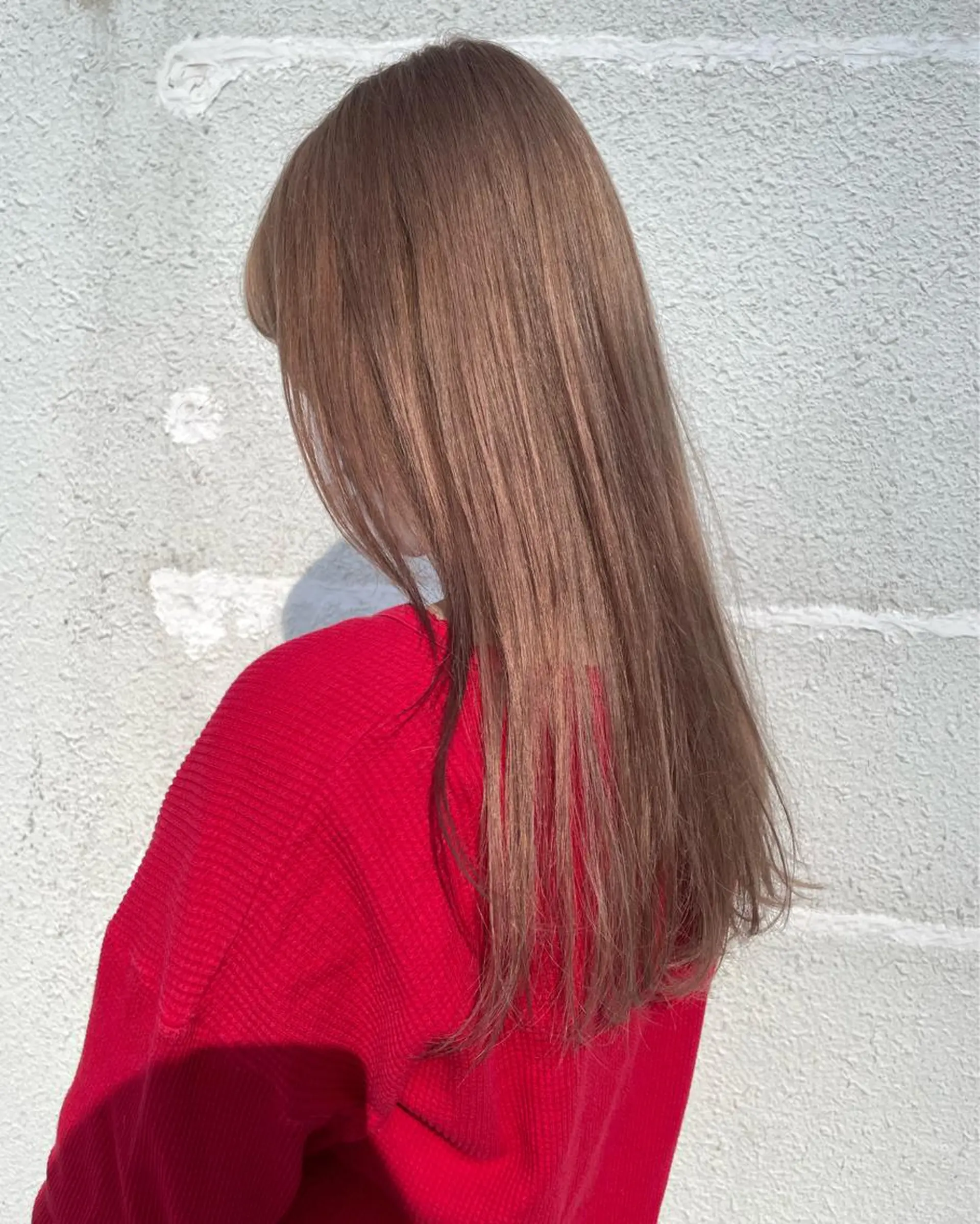 ロング カラー silo所属・silo MOKA 顔周りカット🦦のヘアスタイル