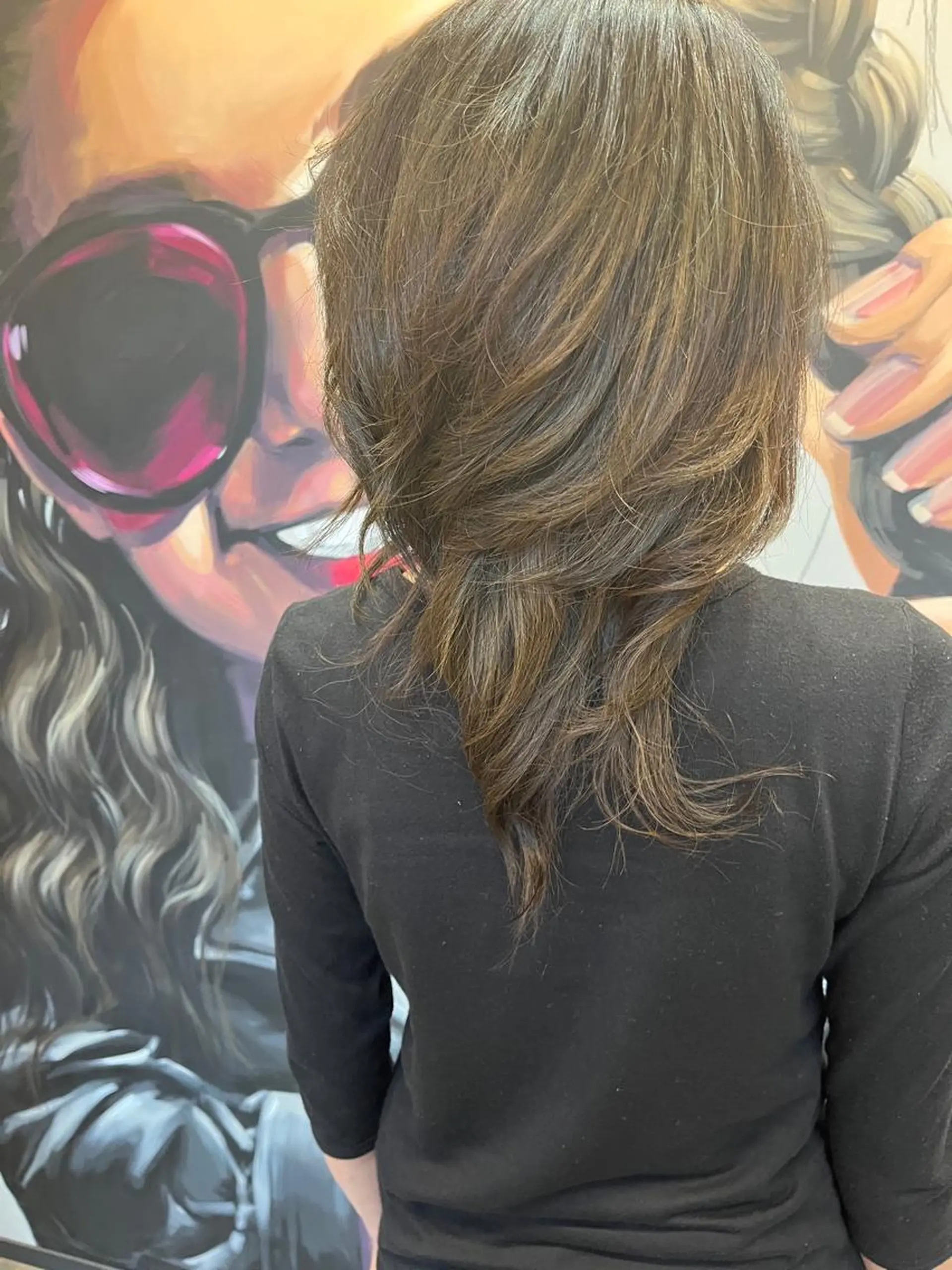 ミディアム カラー パーマ ヘアアレンジ メンズ キッズ ネイル マツエク・マツパ アイブロウ 子どものヘアアレンジ ミディアムパーマ メンズバレイヤージュ メンズハイライト メンズインナーカラー times salon名駅所属・久木原 ゆりのヘアスタイル