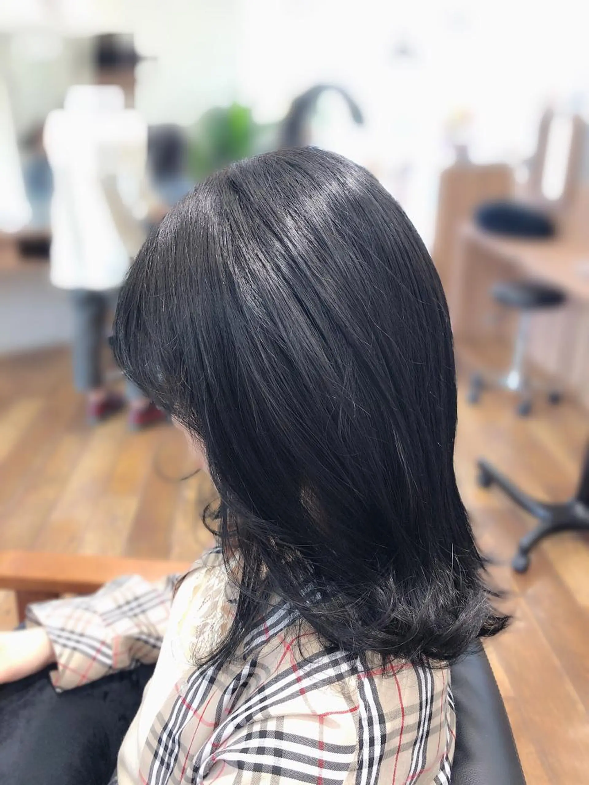 ミディアム カット しょうへいの店四郎丸店所属・大川 優佳のヘアスタイル