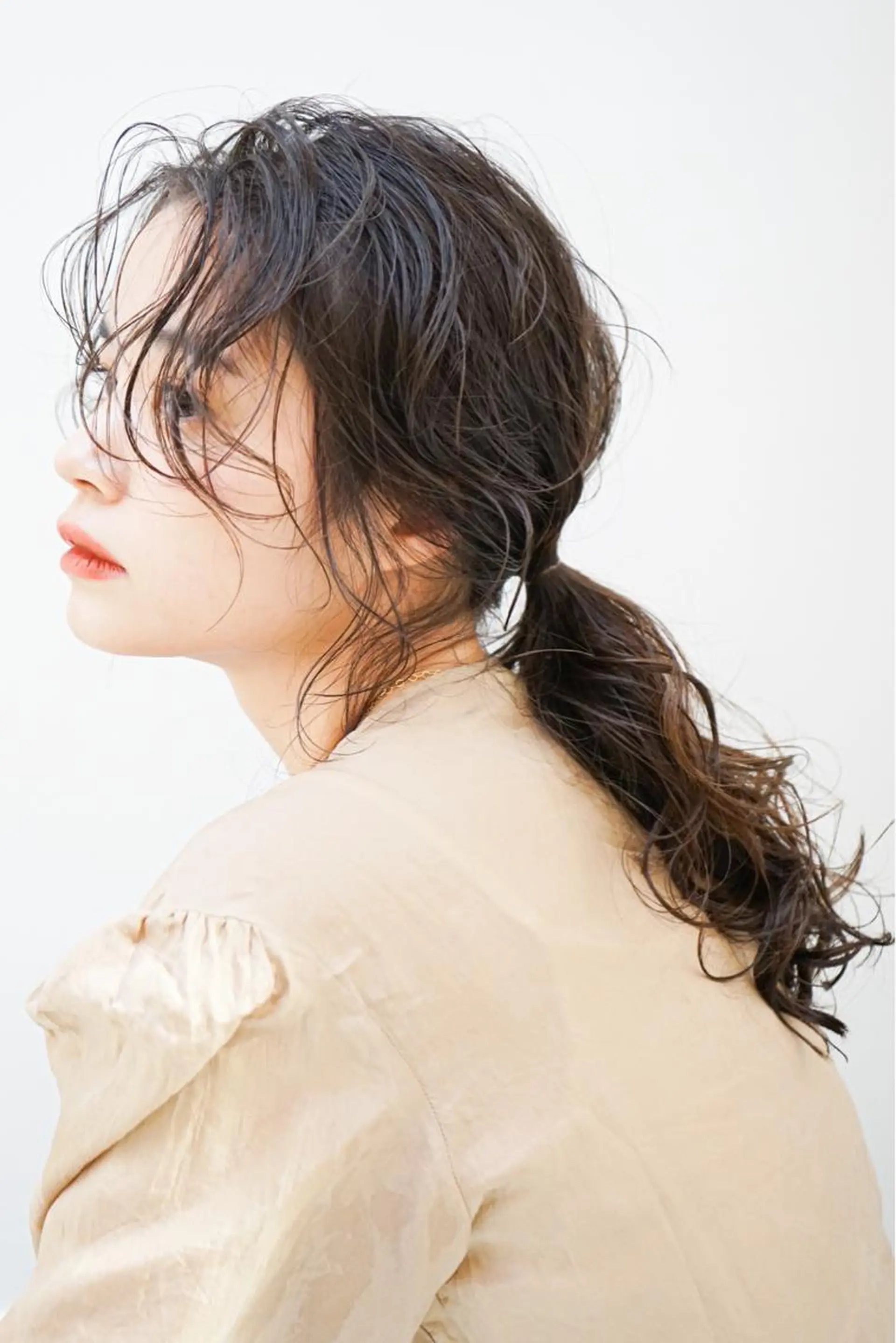 ロング 田中 未澪のヘアスタイル