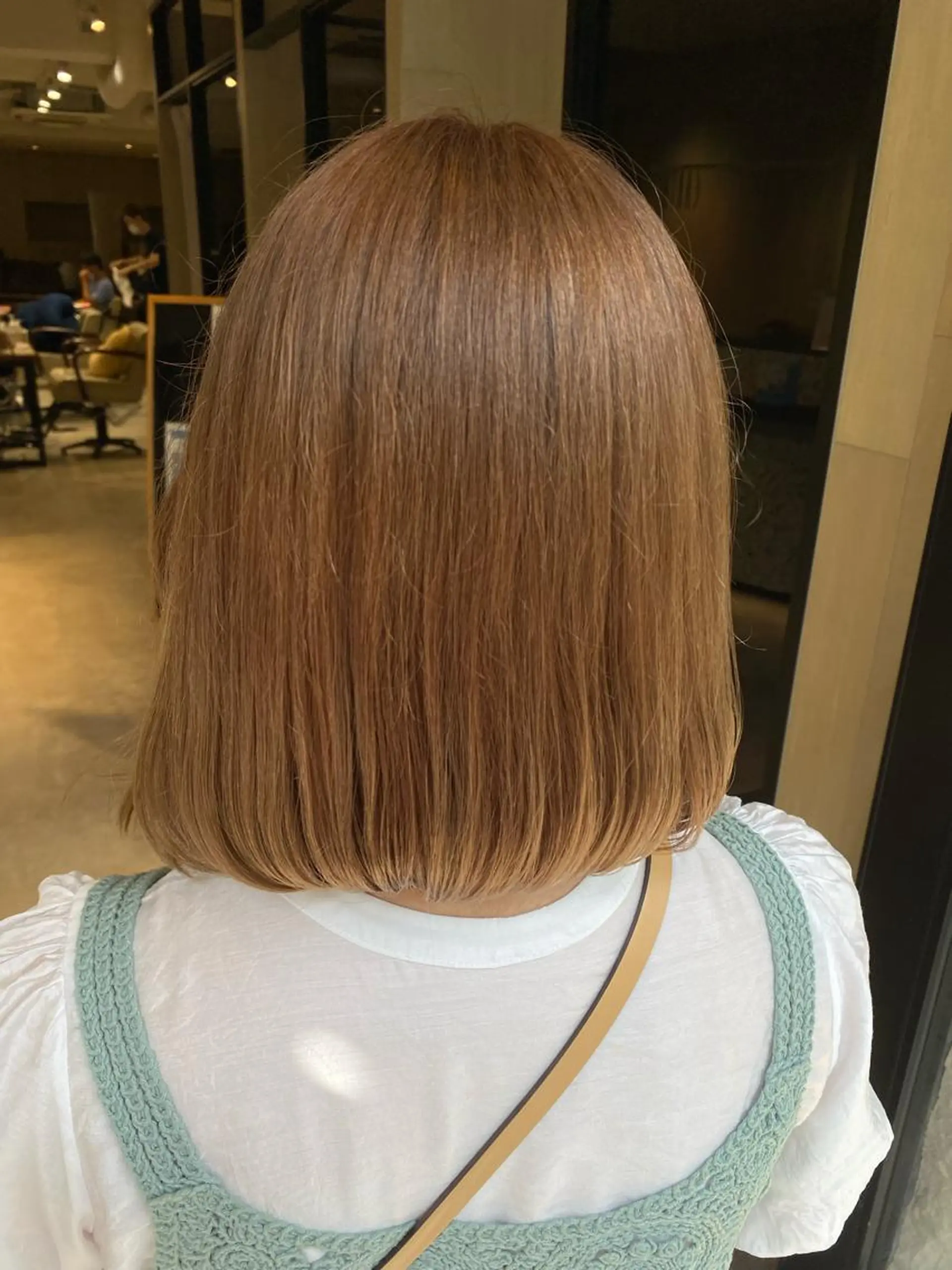 ショート カラー ヘアアレンジ ブリーチ カット ヘアカラー トリートメント 🌙レイヤー,韓国 ヘア🌙harukaのヘアスタイル