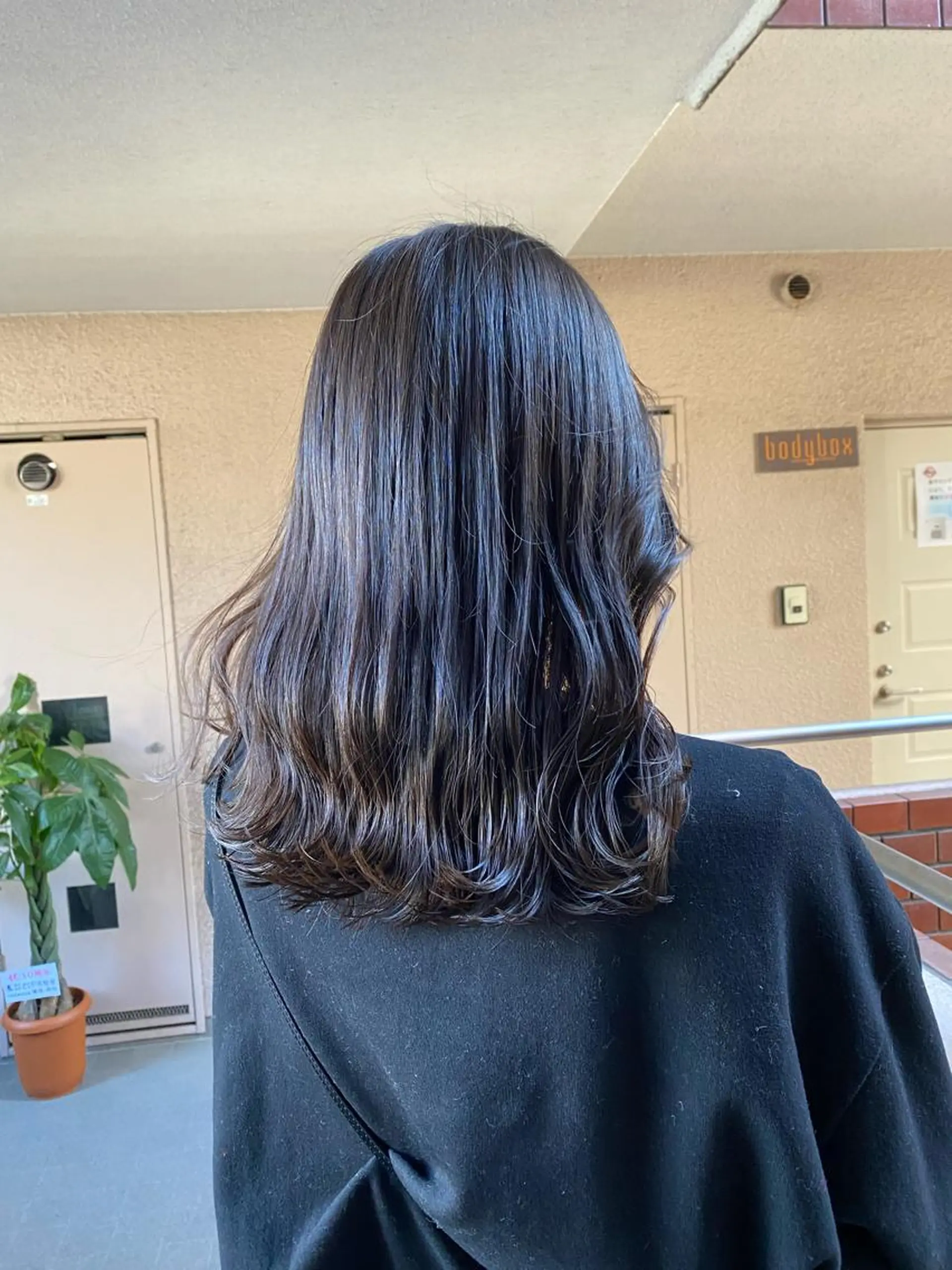 ミディアム カラー グレージュ ヘアカラー トリートメント Day&Night 粋所属・【天神／大名】 Honoka．のヘアスタイル