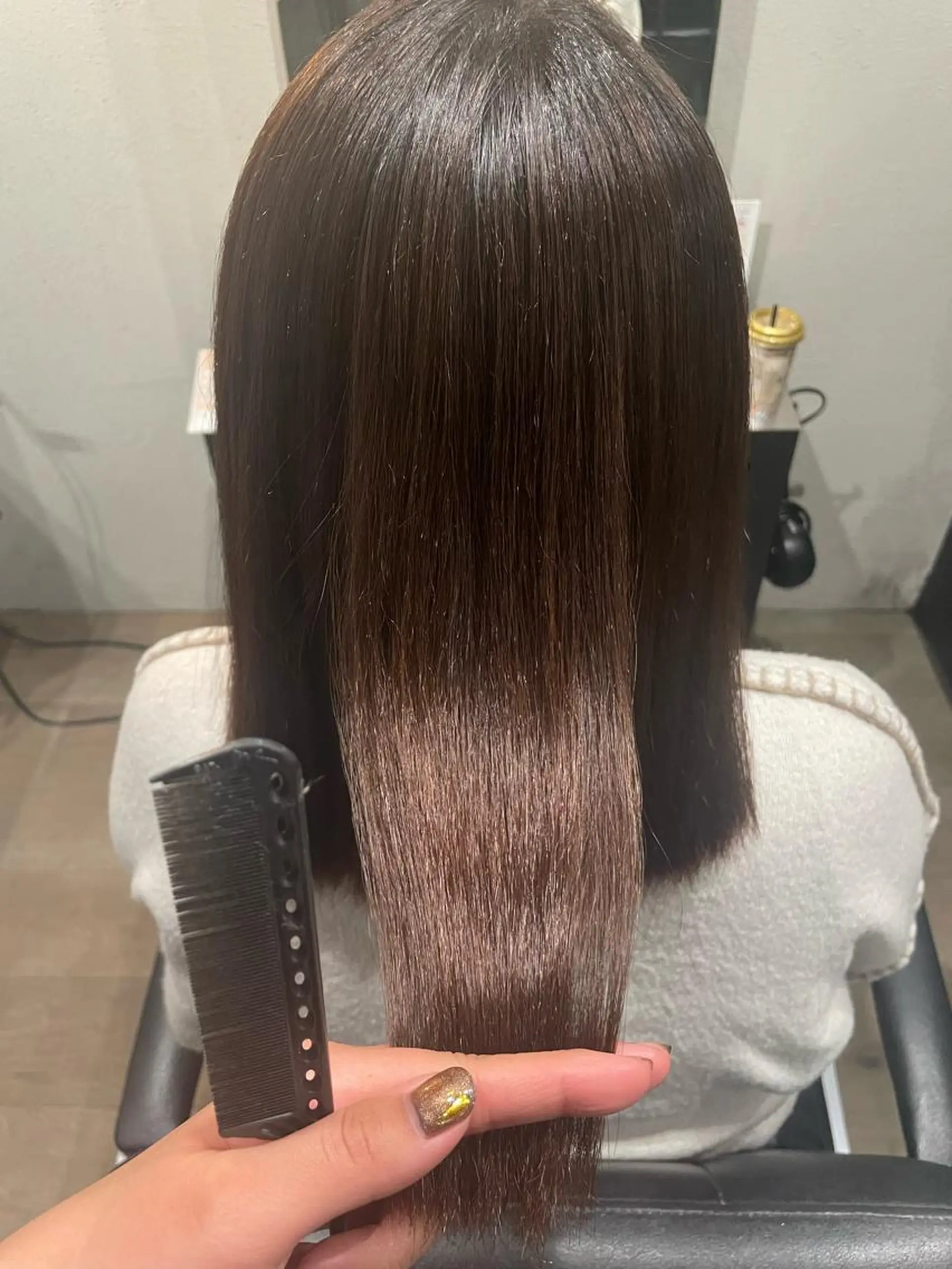 ミディアム 石川 聖奈のヘアスタイル