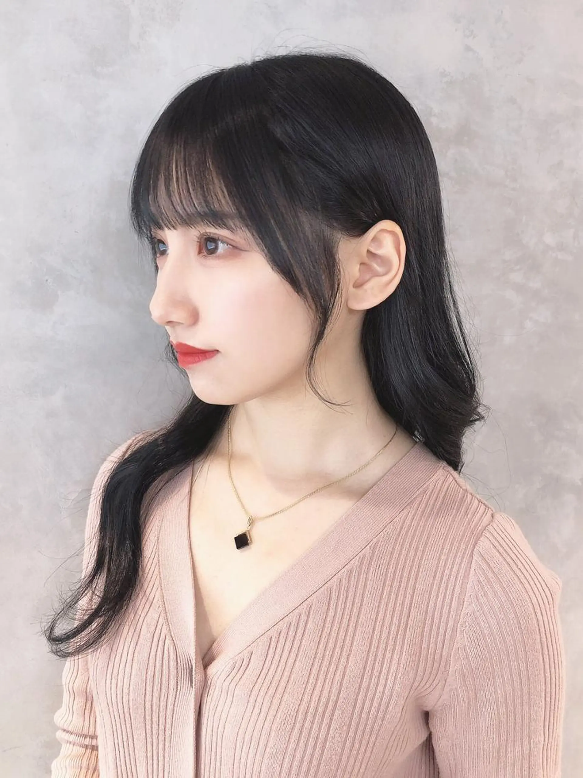 ロング カラー ロング カット ヘアカラー トリートメント ITbyALBUM 下北沢店のヘアスタイル