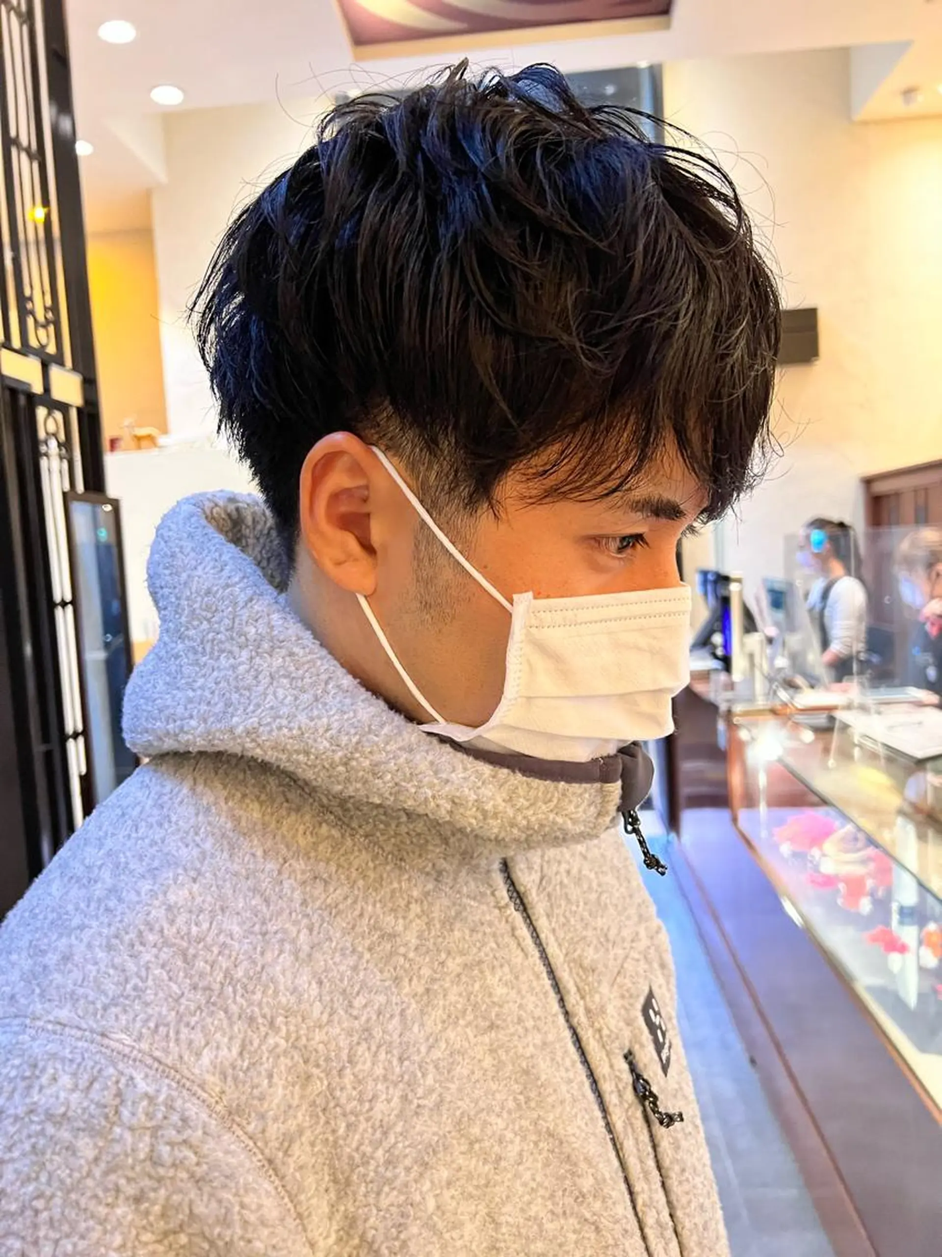 メンズ マッシュ 刈り上げ 💙31日限定 💙金井悠華💙のヘアスタイル