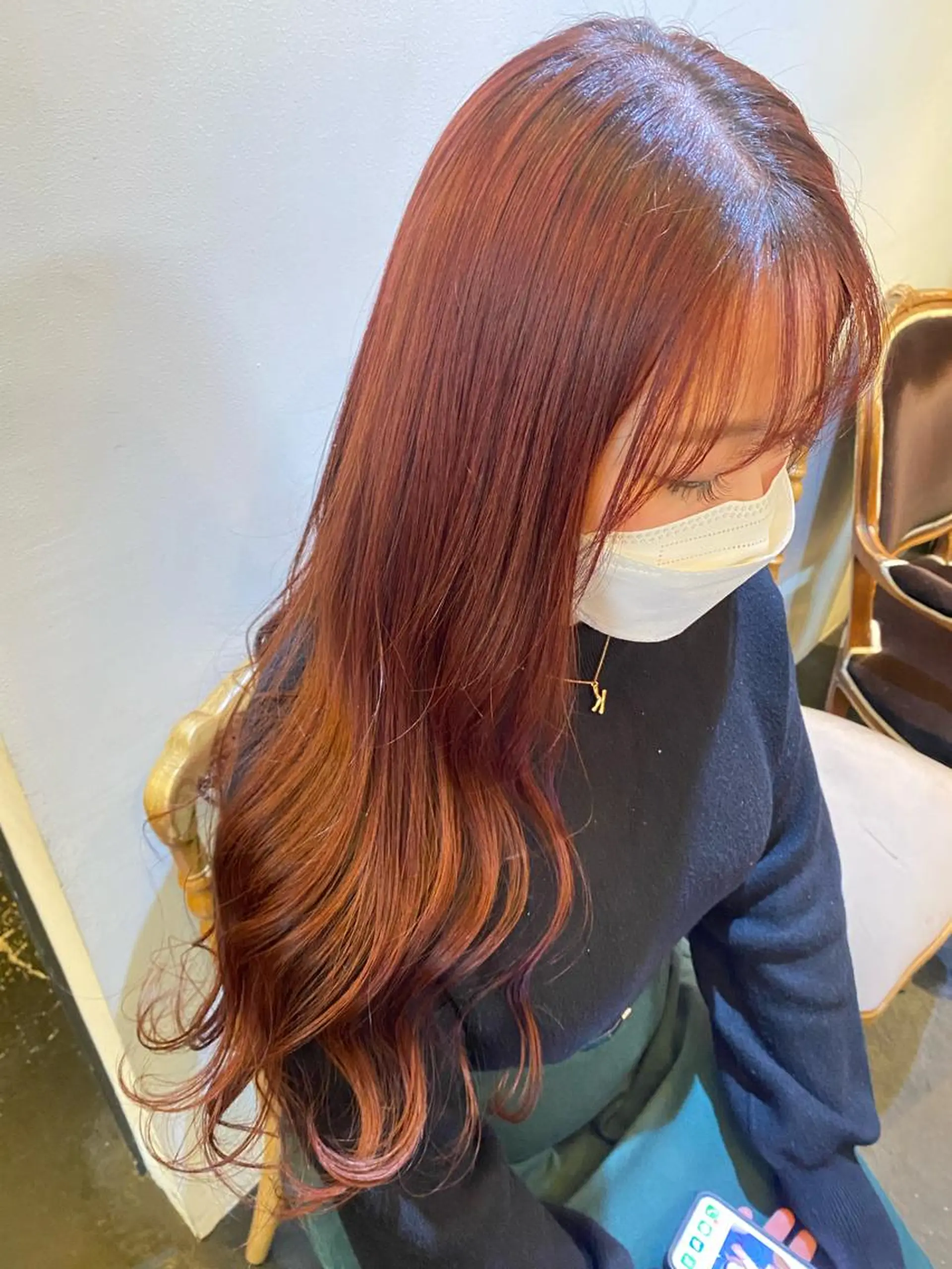 ロング カラー NATSUKI😸 ‪✂︎‬南森町美容室のヘアスタイル