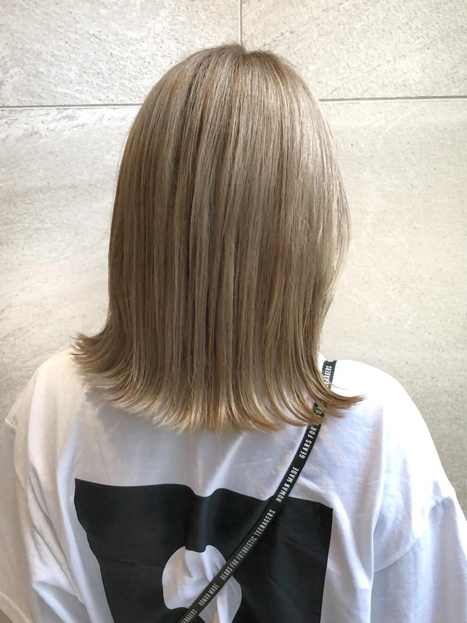 ミディアム カラー レイヤー.ボブ/ アヤミのヘアスタイル