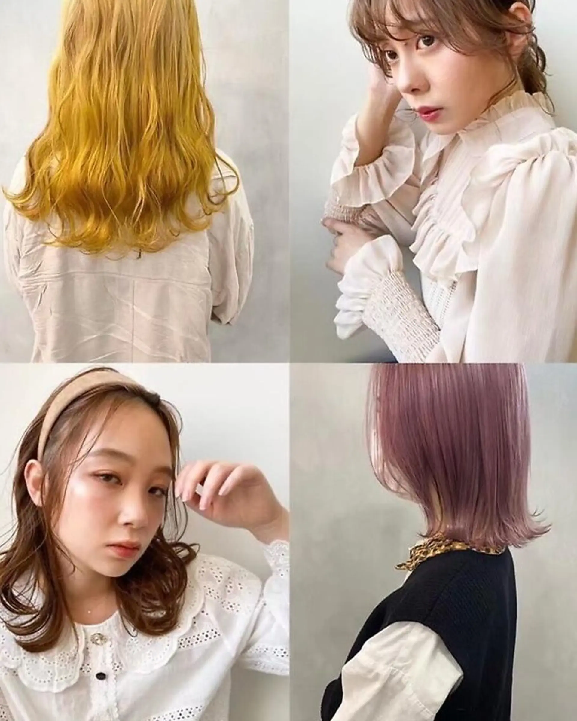 カラーソムリエ認定 茶屋町Eir岩本のヘアスタイル