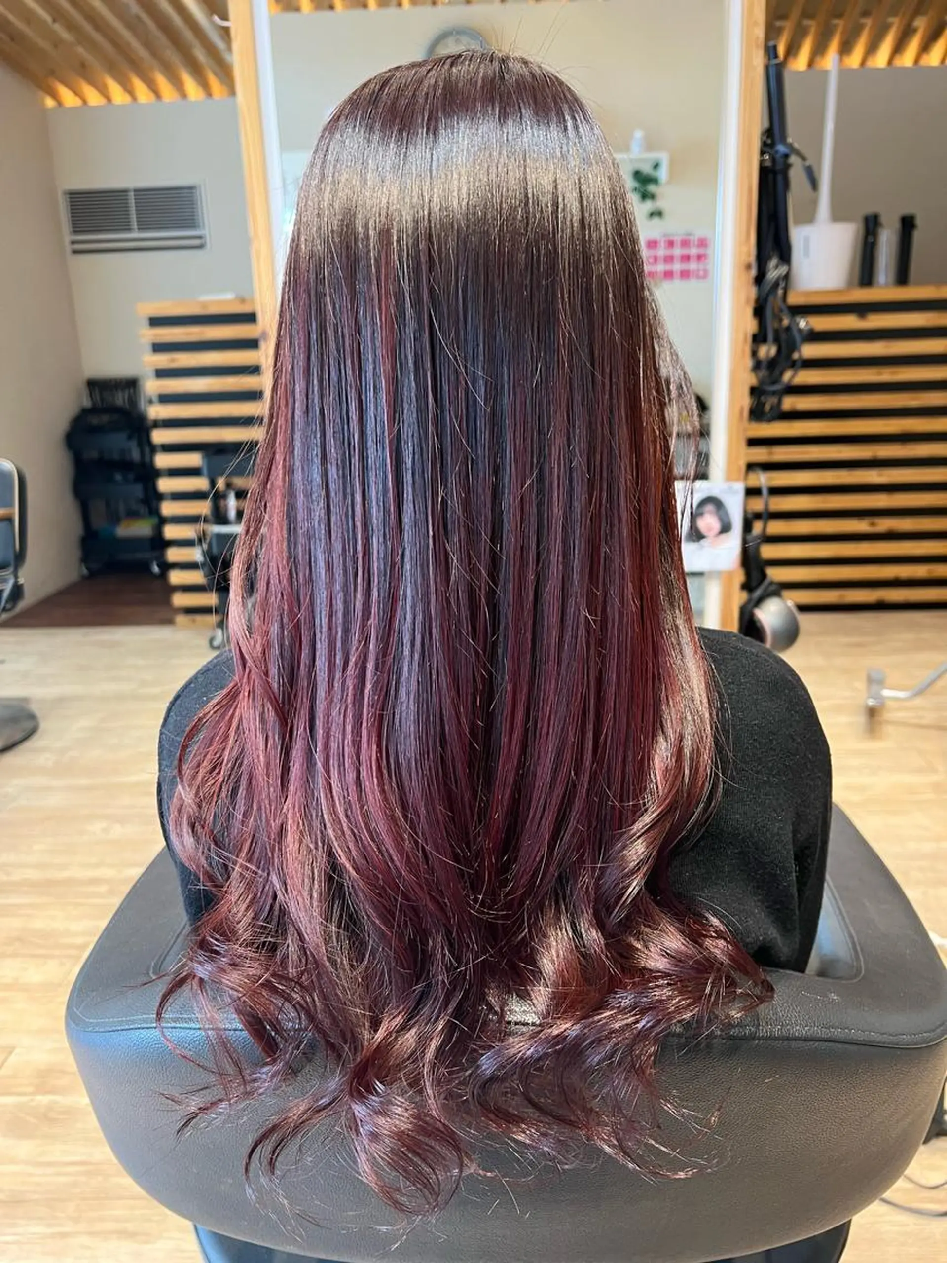 ロング カラー 関口 友行のヘアスタイル