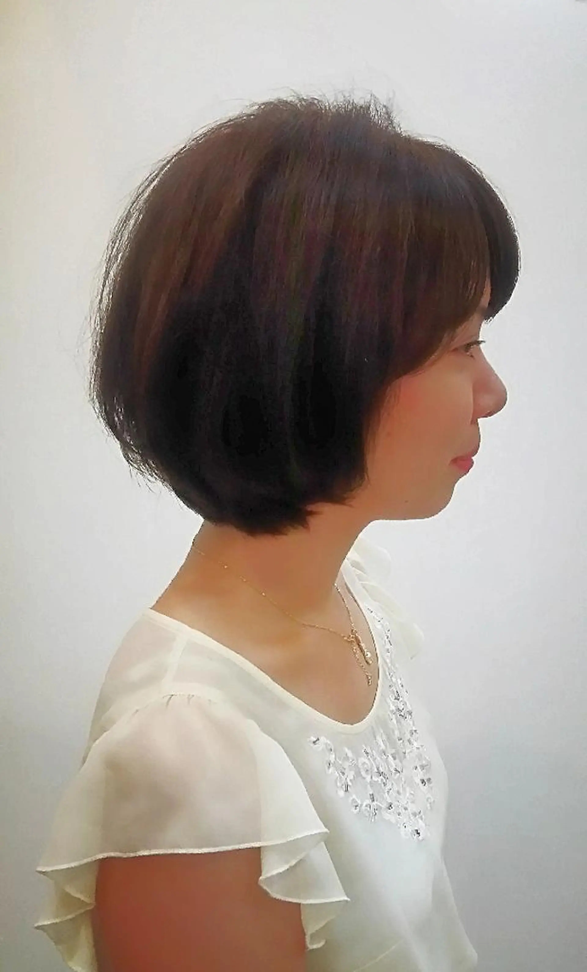 ショート ボブ カット ヘッドスパ 池田 恵久美のヘアスタイル