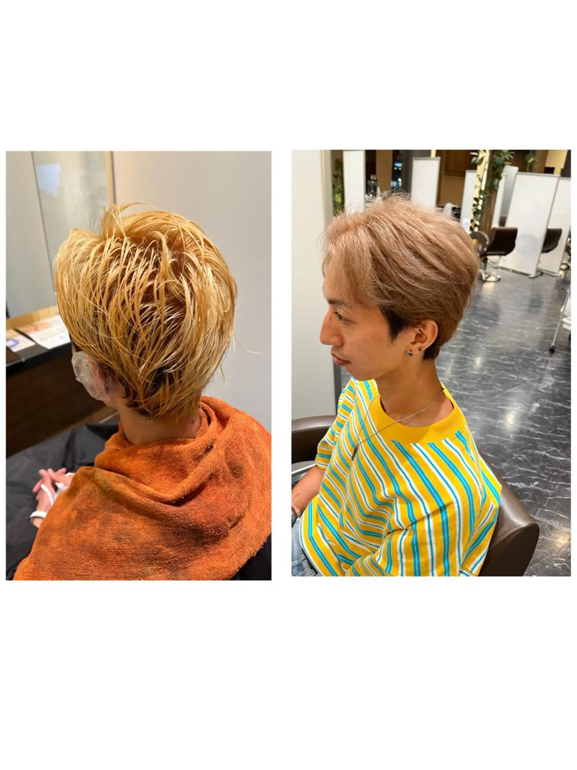 ショート MEN'S salon HYPE 三宮 メンズカット/パーマ/ハイライト/眉毛ワックスMAP所属・吉田 健吏のヘアスタイル