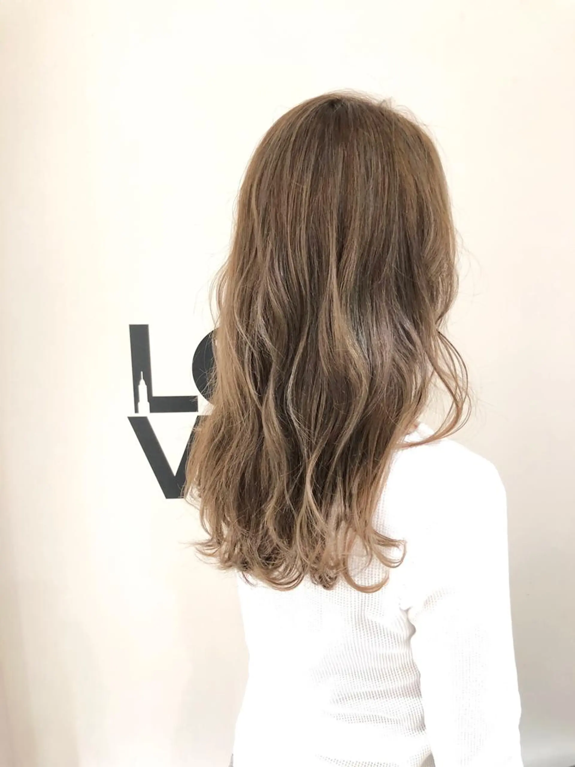 ロング 外国人風カラー ヘアカラー ショートが得意✂️ 藤城建太のヘアスタイル