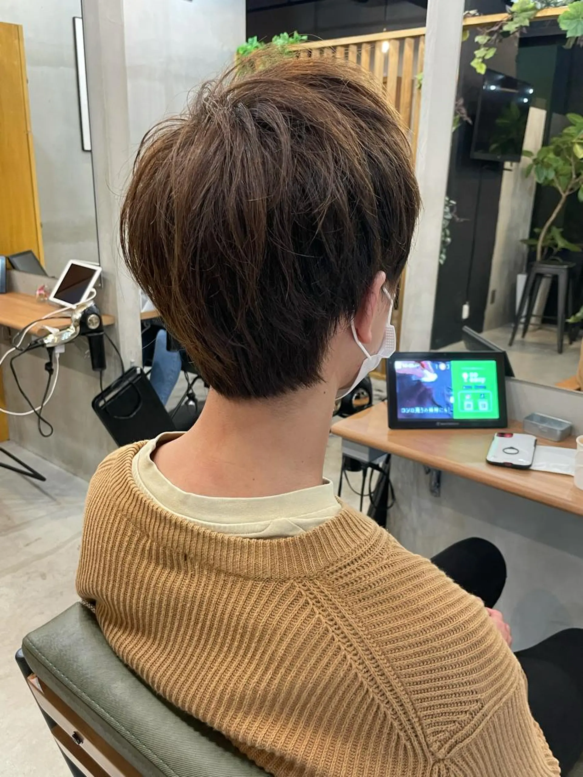 ショート hairsalon Laugh-ter所属・荻田 佳菜子のヘアスタイル