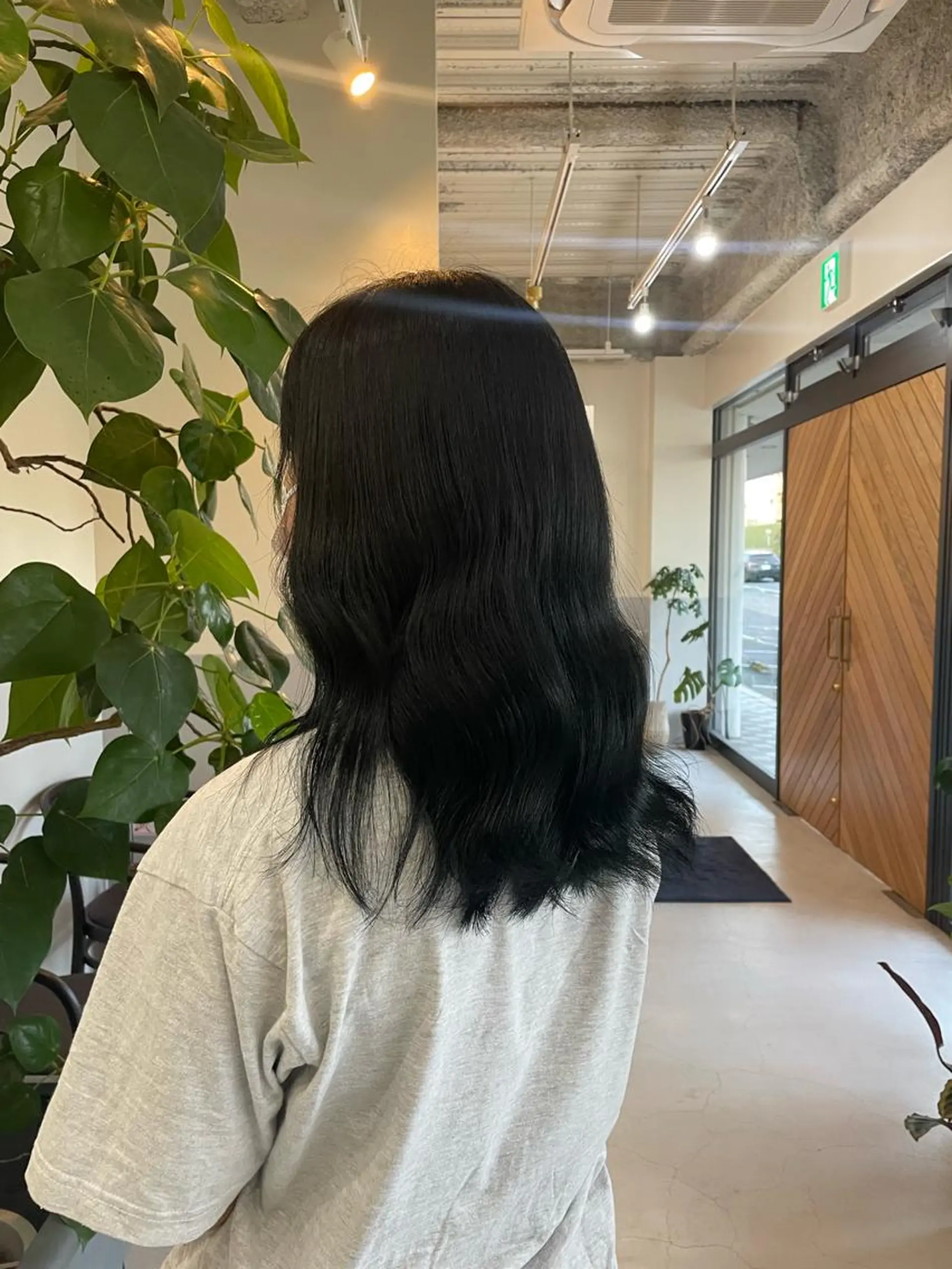 カラー basho ノエ.／カットモデルのヘアスタイル