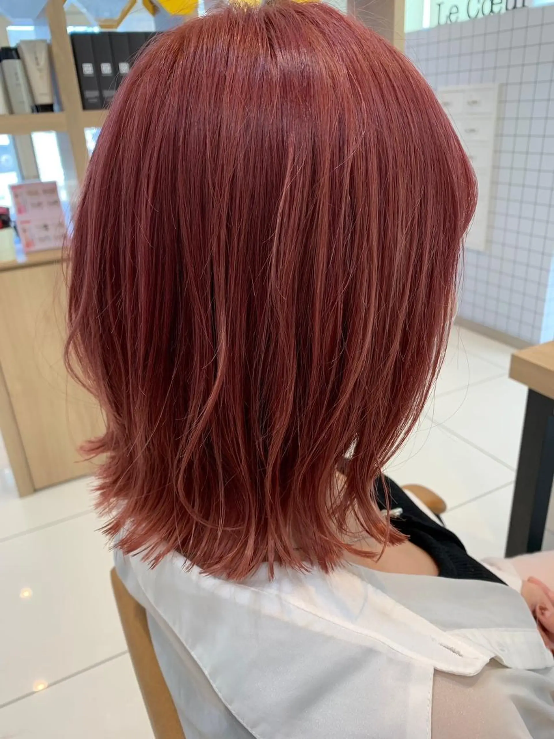 ミディアム カラー カット ヘアカラー ルクール上越店　林 郁弥のヘアスタイル