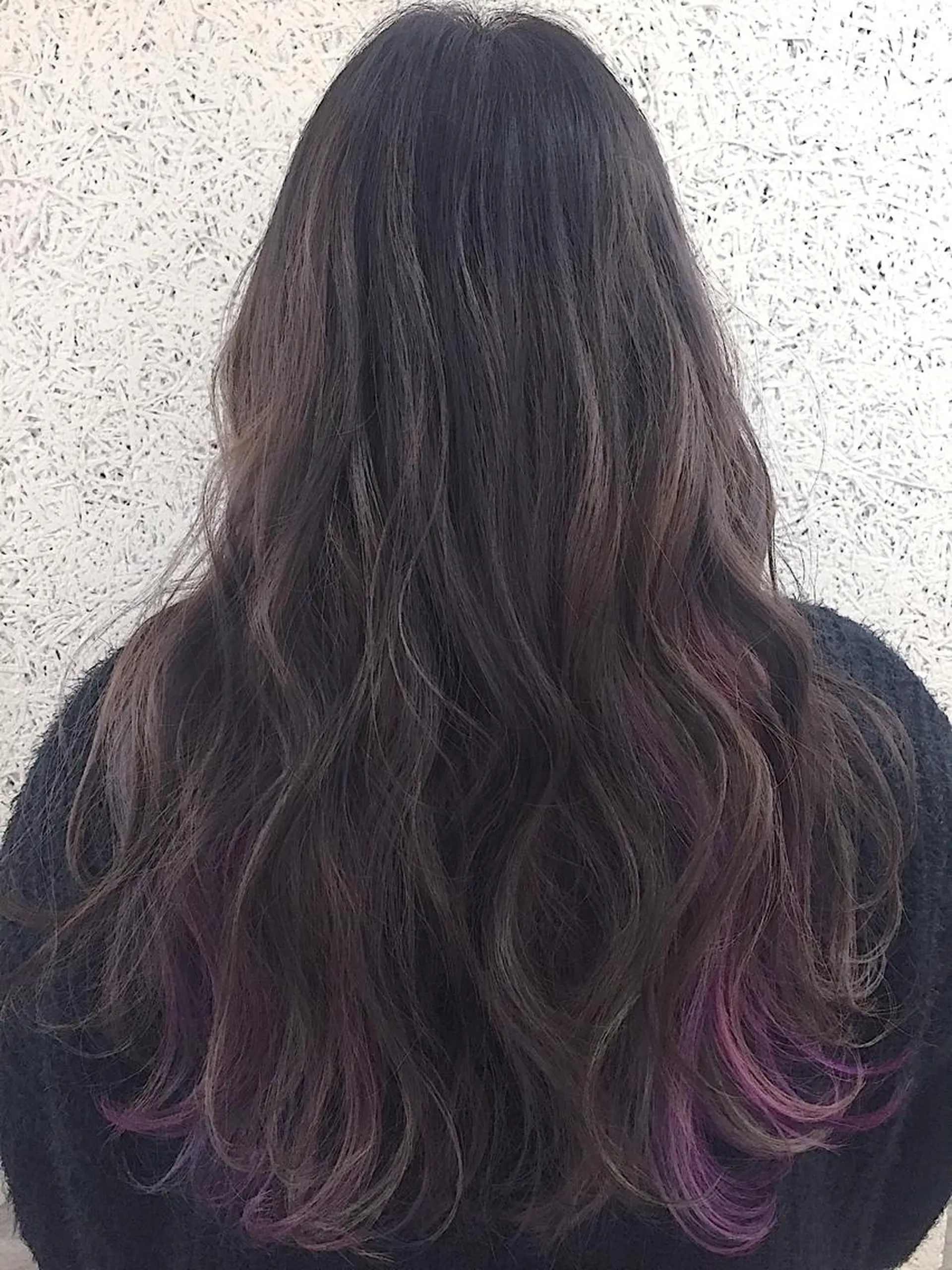 ロング カラー パーマ ヘアアレンジ アディクシーカラー アッシュ バレイヤージュ ベージュカラー ブリーチ ✨ハイクオリティ✨ 山本香也のヘアスタイル