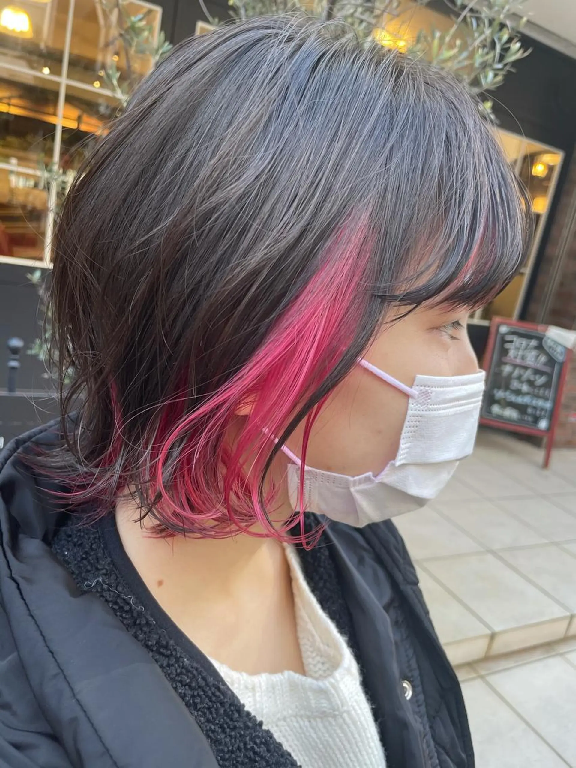 ミディアム Michel by chainon ミッシェルバイシェノン所属・美髪職人/傷ませない カラー/橋本拓弥のヘアスタイル