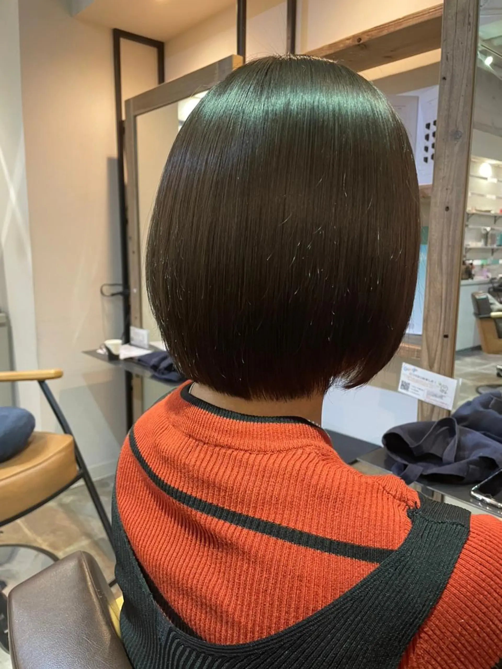 セミロング ヘアアレンジ パーマ カラー セミロングパーマ アディクシーカラー アッシュ バレイヤージュ ミストバング 【N°deseo】 吉祥寺のヘアスタイル