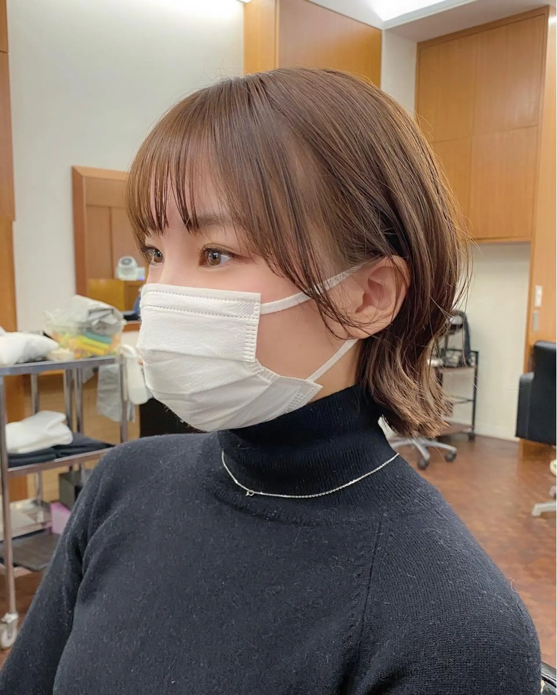 ショート Paddle所属・似合わせレイヤー/ レイヤーパーマ/高倉のヘアスタイル