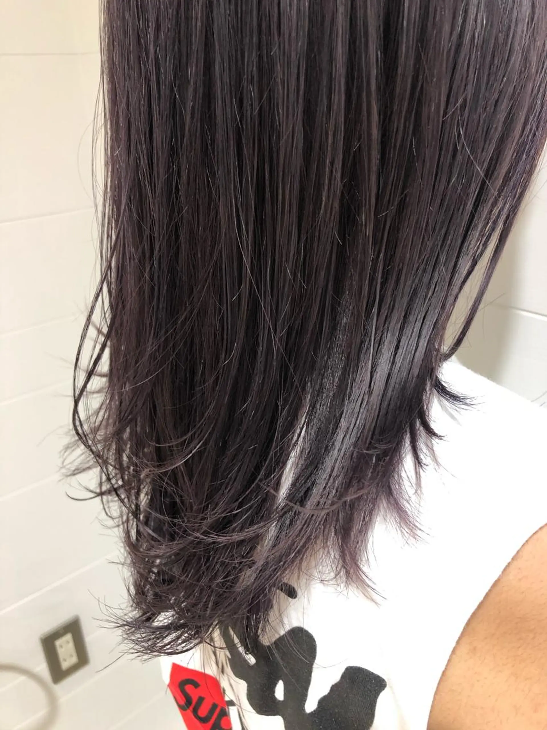 セミロング カラー カット ヘアカラー 🌟eyeモデル募集 しもさこ🌟のマツエク・マツパデザイン