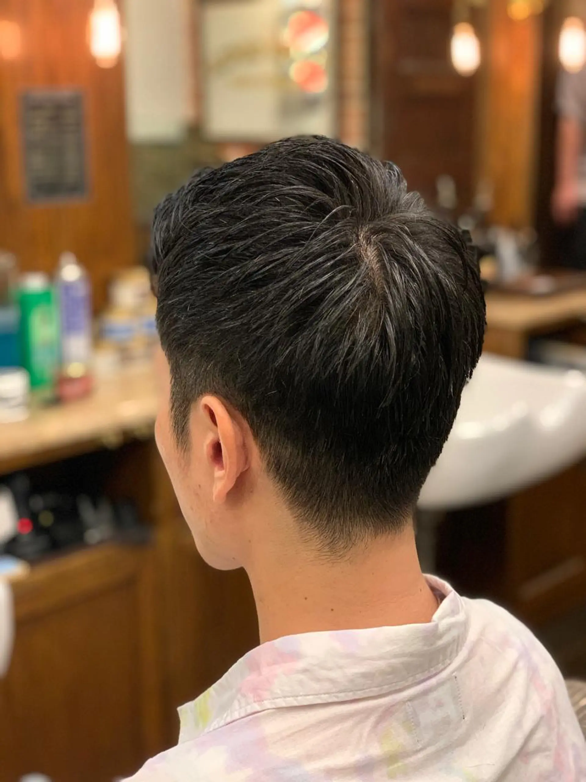 ショート メンズ ヒロ銀座 バーバーショップ神楽坂所属・ひらお あおとのヘアスタイル