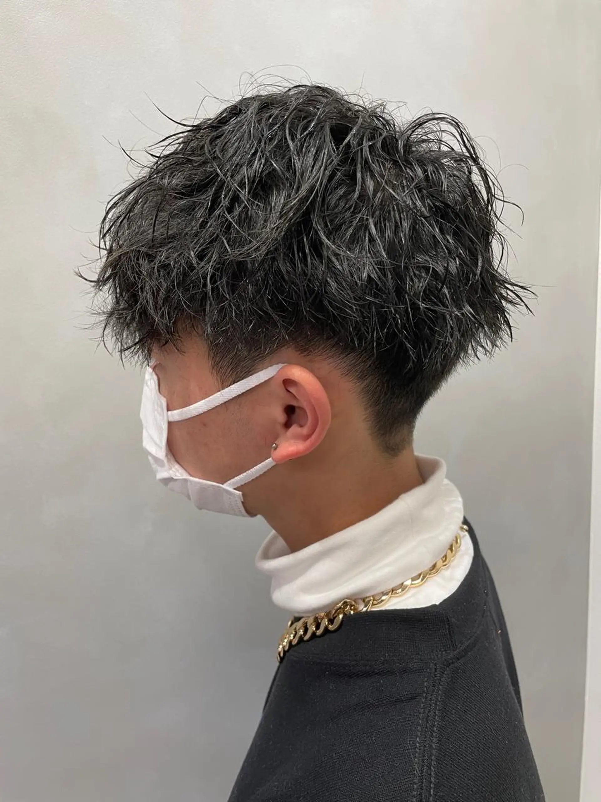 パーマ メンズ メンズパーマ メンズツイストパーマ 波巻きパーマ ツイストパーマ カット パーマ 福永速人 /メンズパーマのヘアスタイル
