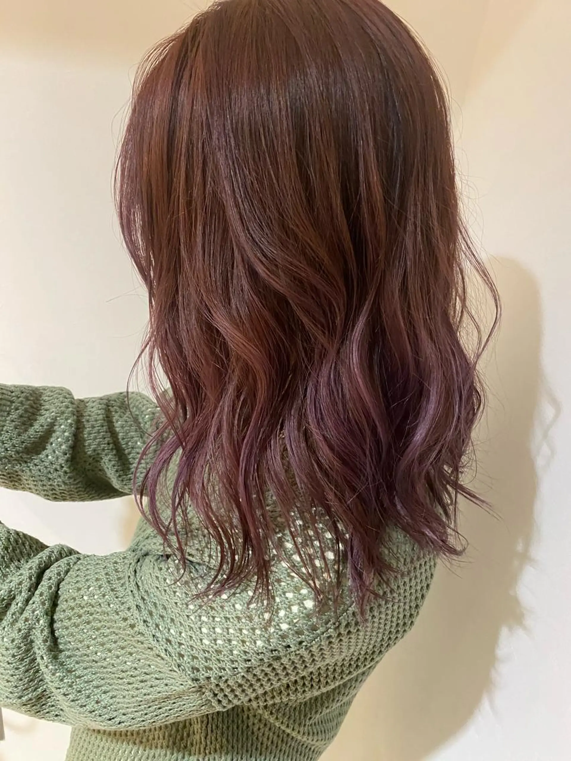 セミロング ヘアカラー トリートメント 🧡 TOMO🧡のヘアスタイル