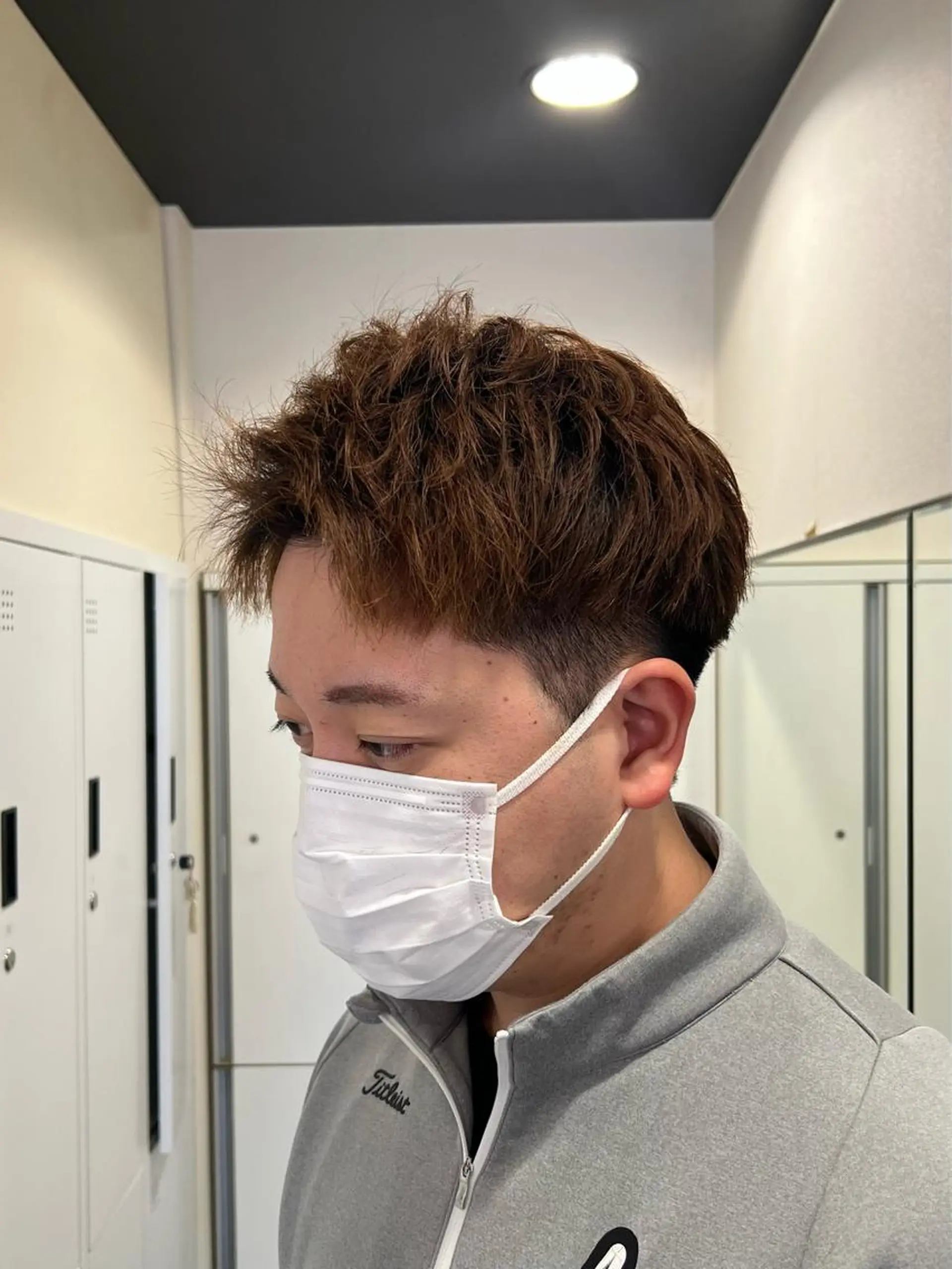 ショート メンズ モヒカン ソフトモヒカン 茅ヶ崎パーマ特化/ スパイラル/ハルキのヘアスタイル