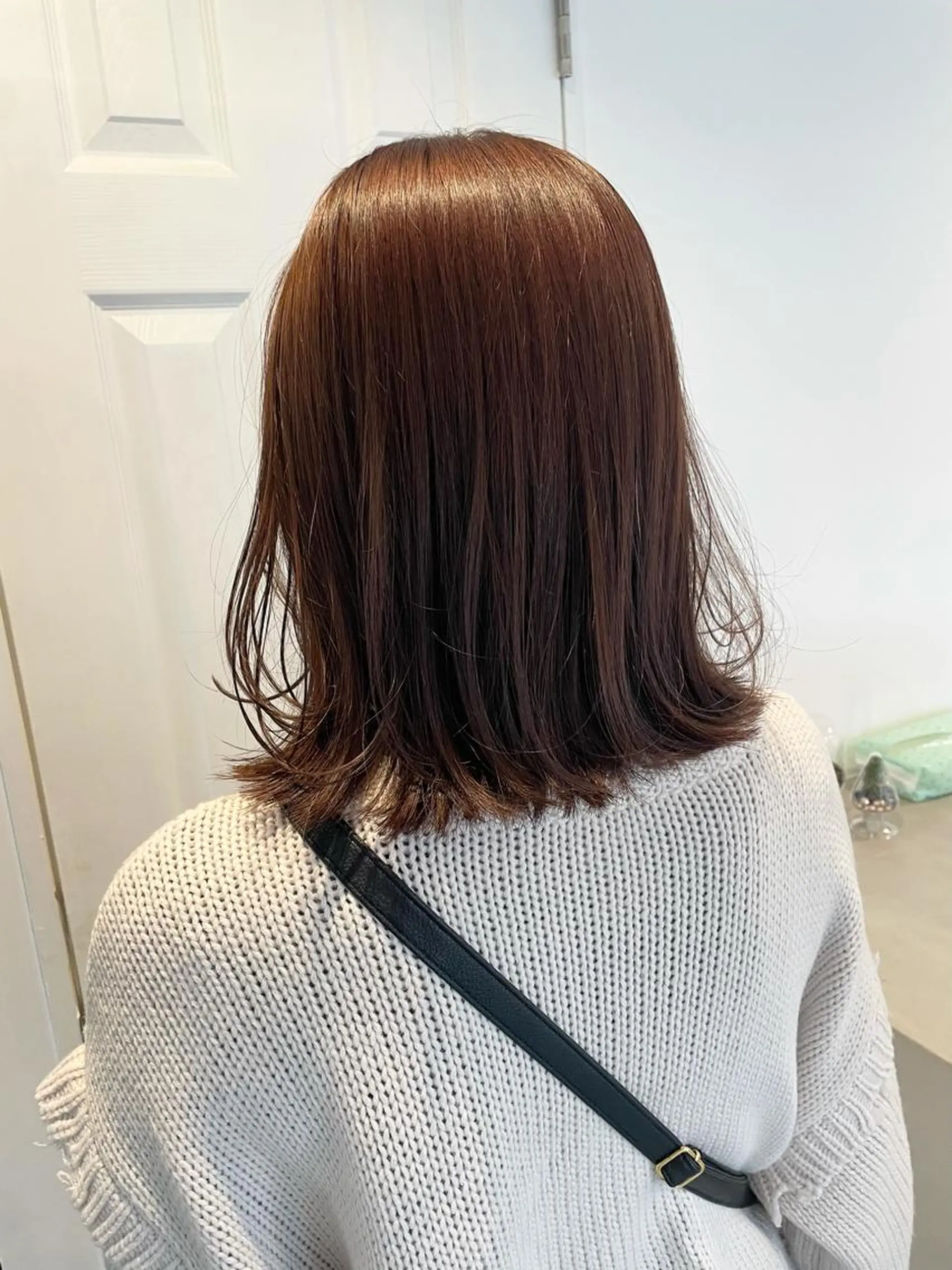 ミディアム カラー ベージュカラー ブリーチ ミルキーベージュ ブリーチなしカラー レイヤーカット カット ヘアカラー トリートメント 中目黒🌼 🌼ハナのヘアスタイル