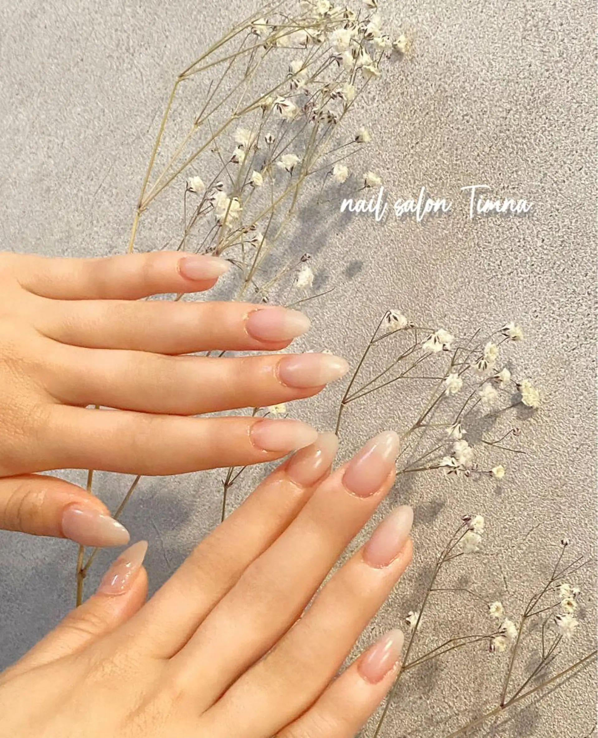 セミロング ハンドネイル NAILSALON 🍔Timna🍟のネイルデザイン