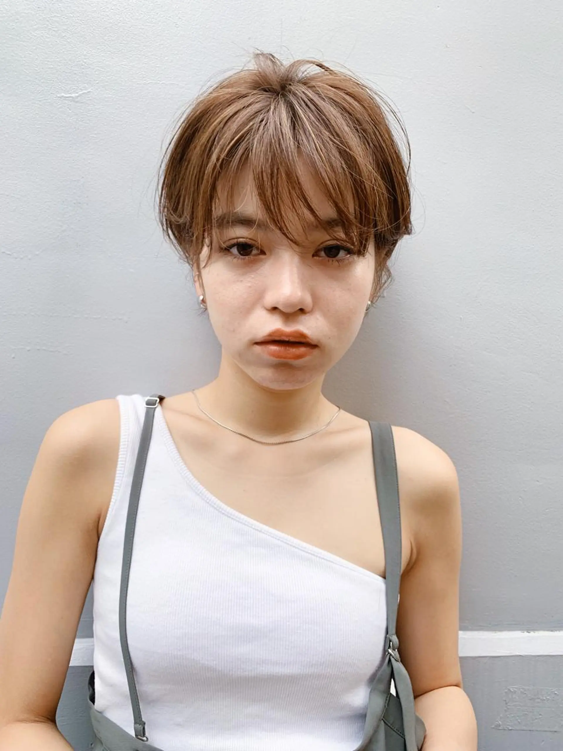 ショート ショートヘア ヘアカラー トリートメント ヘアセット ブリーチカラーNo. 1🌈 RYOGAのヘアスタイル