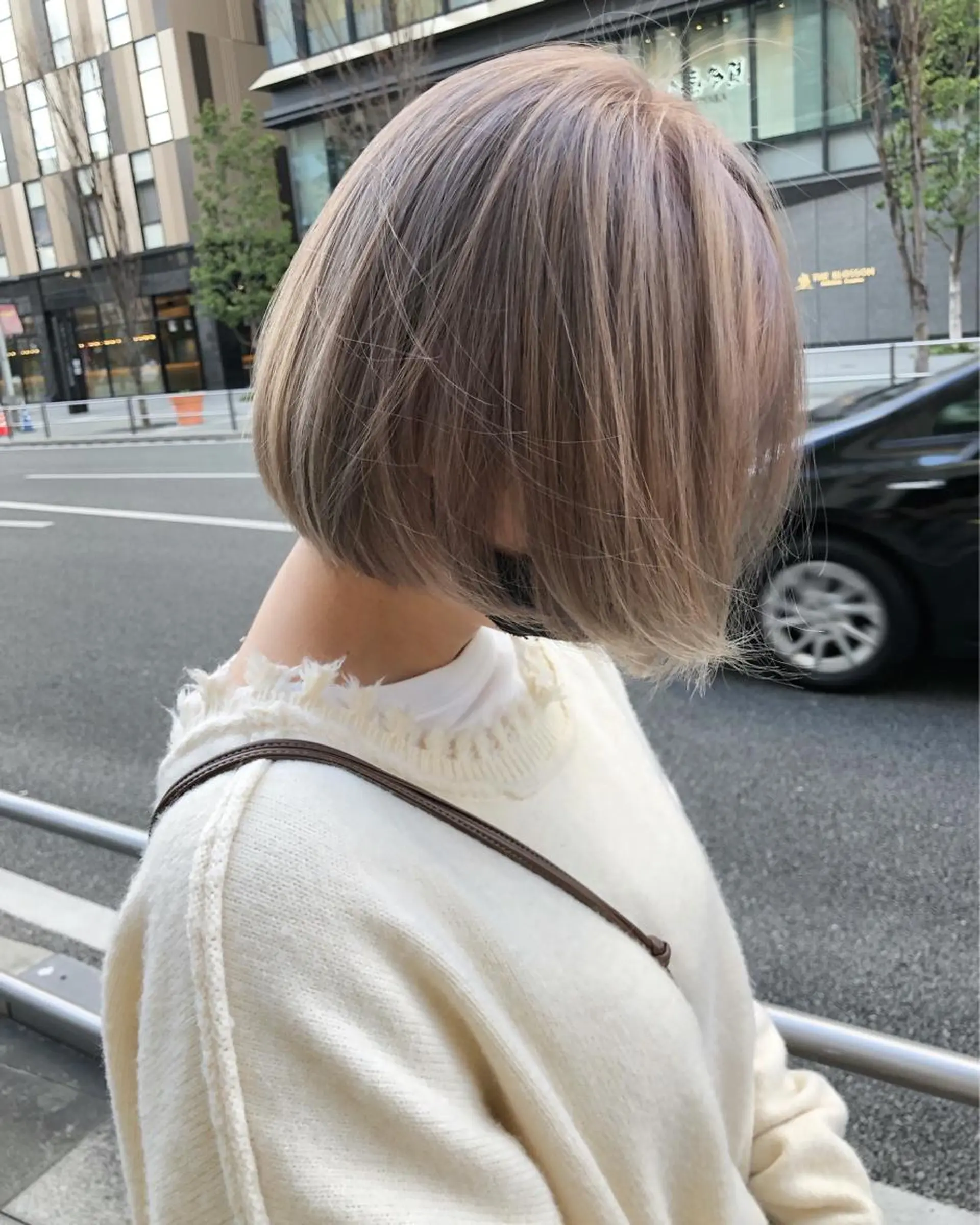 ショート カラー miri.. 久留米ブリーチのヘアスタイル