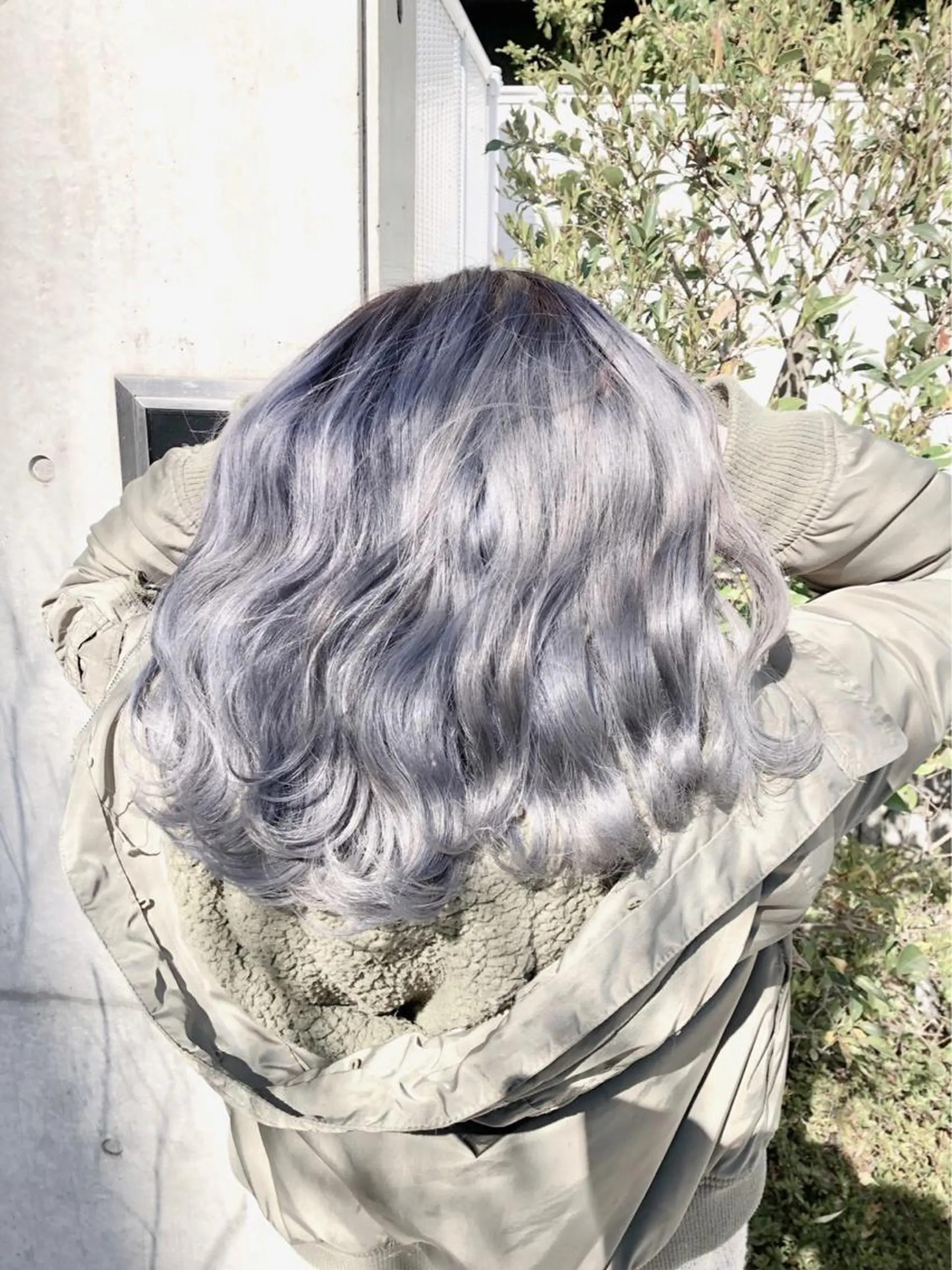 セミロング ヘアカラー stylist ネネのヘアスタイル