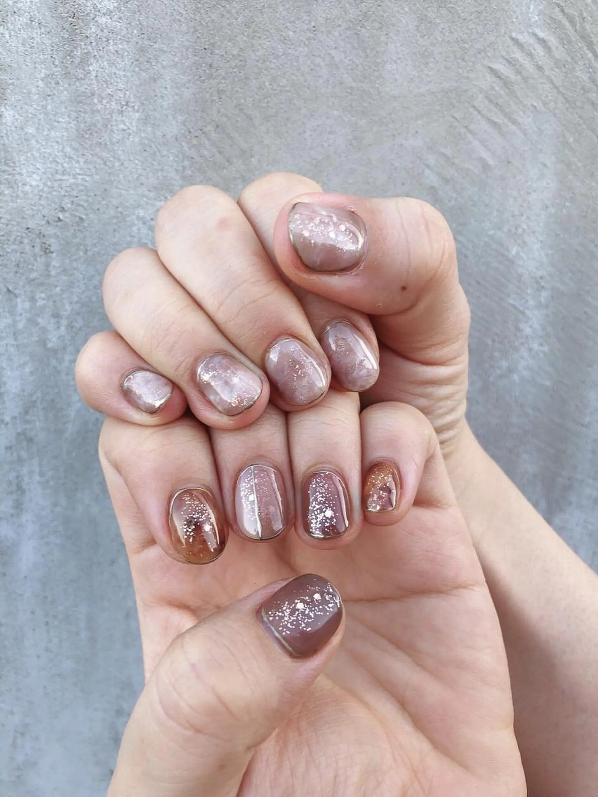 ネイル ニュアンスネイル S mikiのネイルデザイン